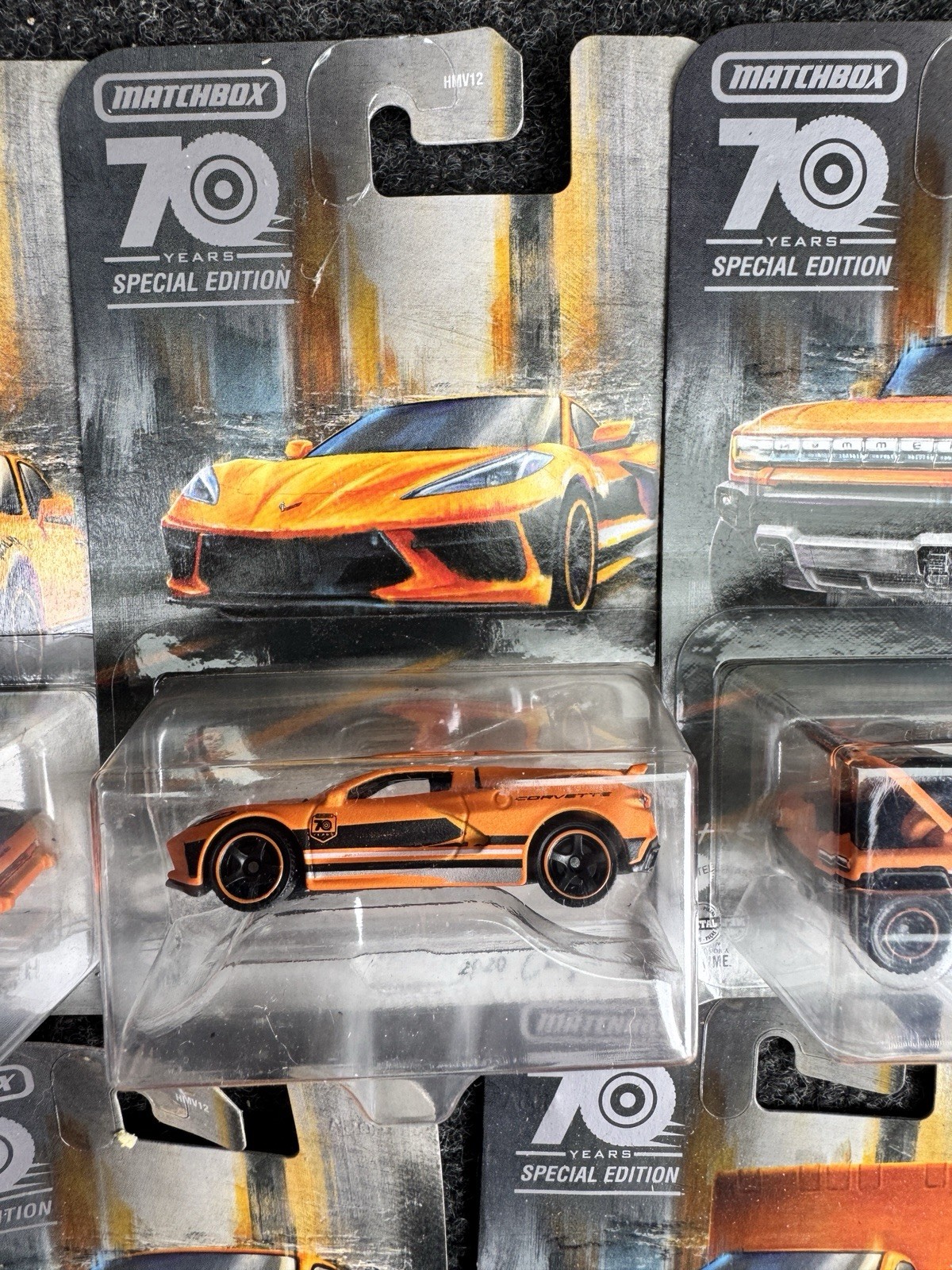 2023-Matchbox-Moving Parts 70th Anniversary Special Edition SET OF 5-1:64 NEW