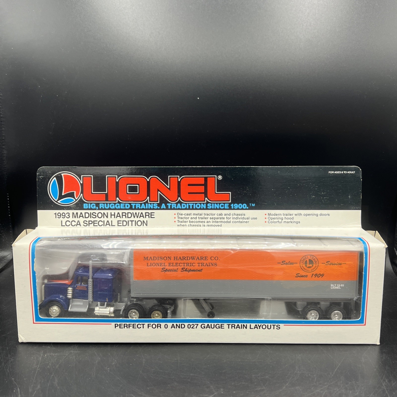 Lionel Trains Madison Hardware LCCA Special 6-52025 1993 Vtg *read*