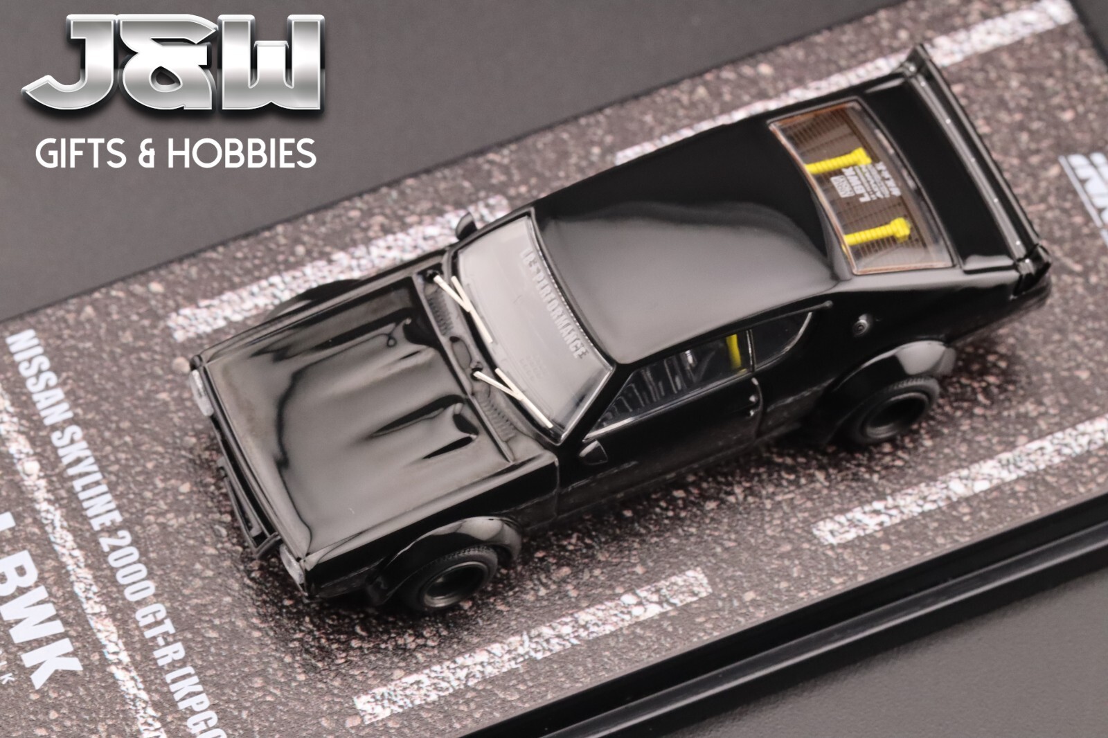 Inno64 LB Works Nissan 2000 GT-R KPGC110 Kenmeri Black 1/64