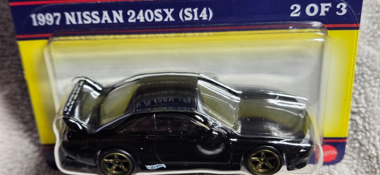 HOT WHEELS 25th COLLECTOR NATIONALS 1997 NISSAN 240SX (S14) 2692 OF 6200