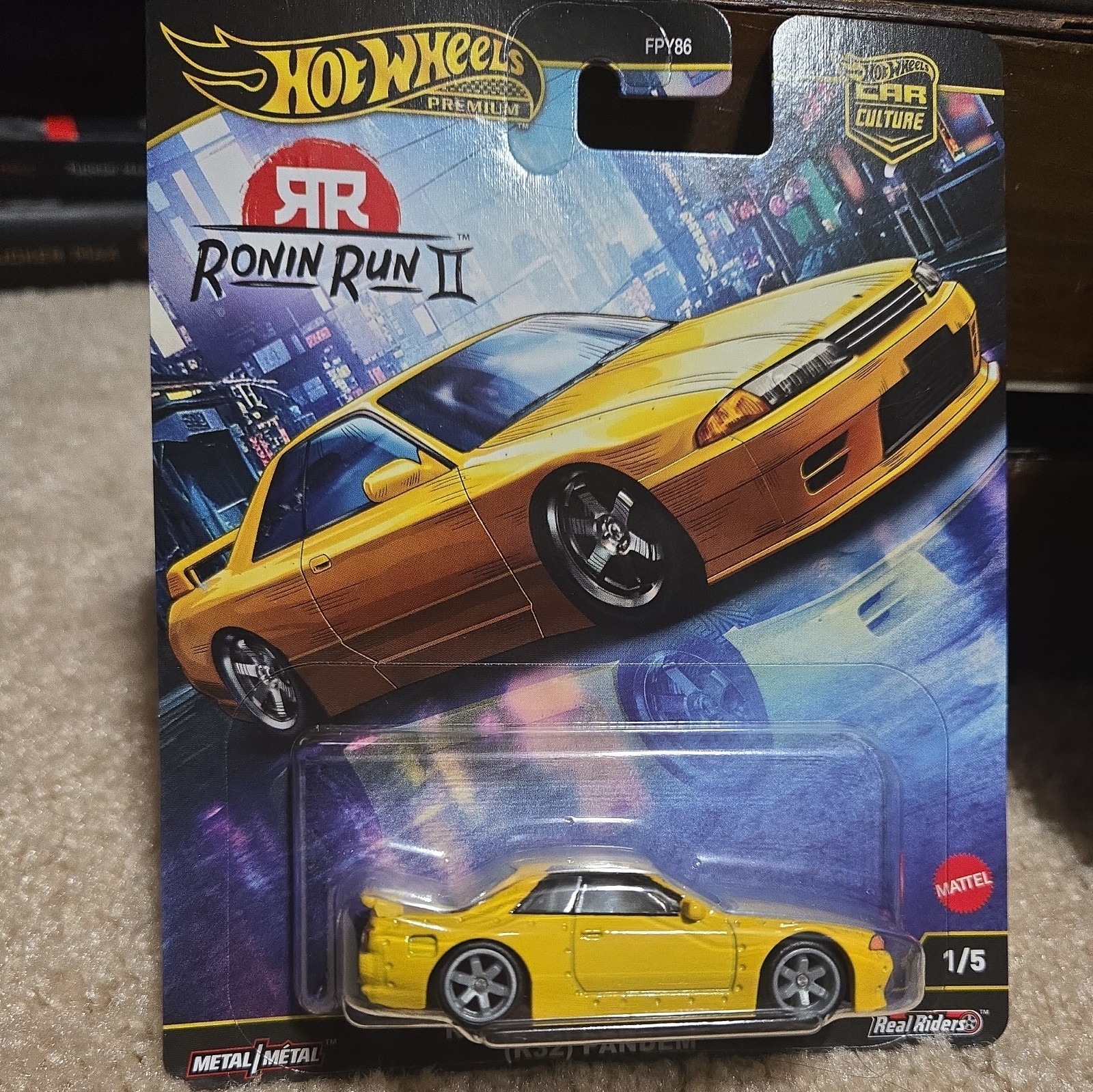 Ronin Run 2 * 5 Car Set * 2025 Hot Wheels Car Culture RONIN RUN 2 *