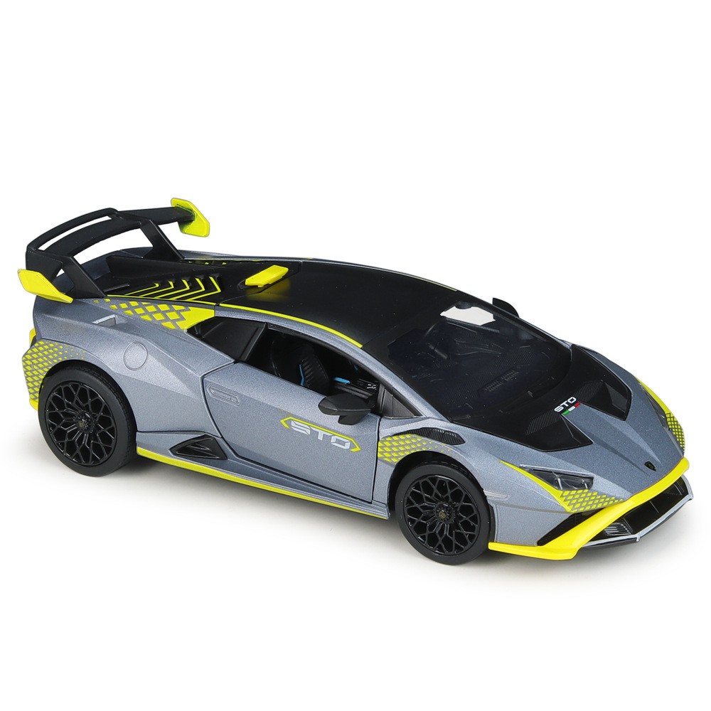 CCA 1:24 Lamborghini Huracan STO Diecast Finished Supercar Model Light & Sound