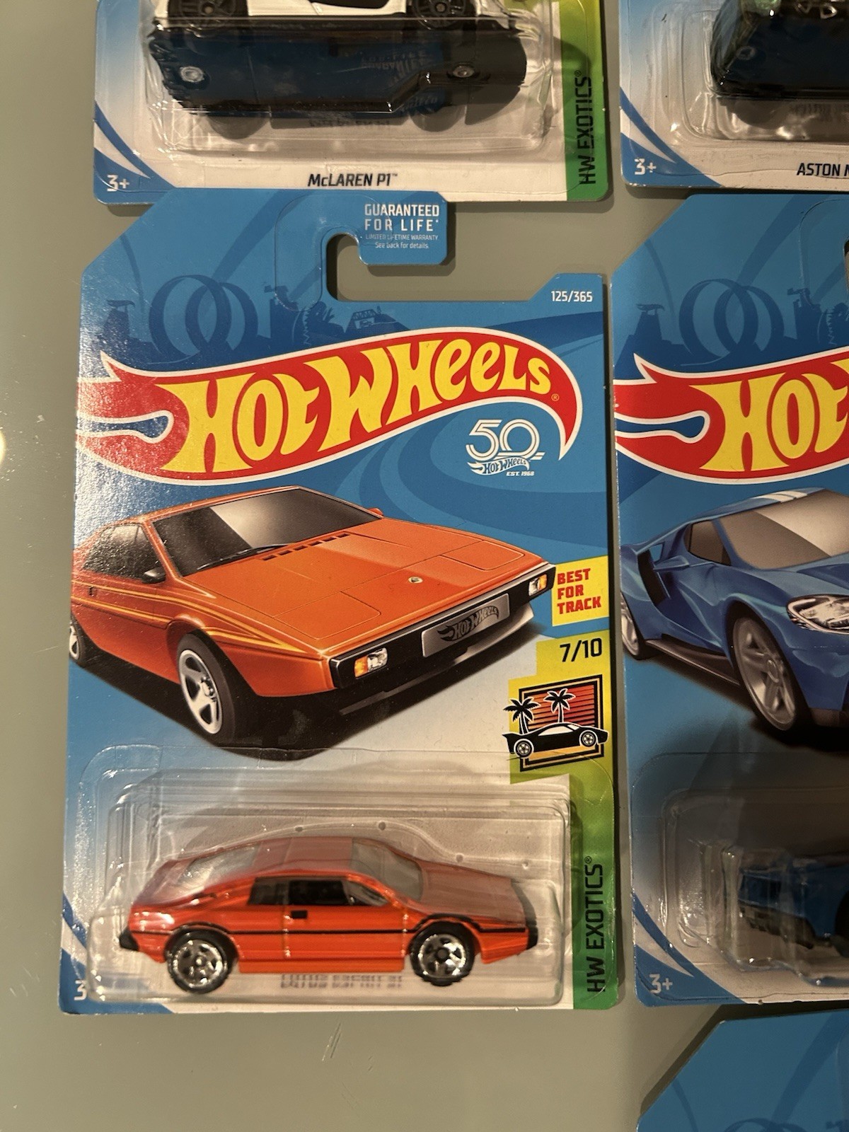 Hot Wheels 2018 HW Exotics COMPLETE SET 1-10 50th Anniversary (Bundle)