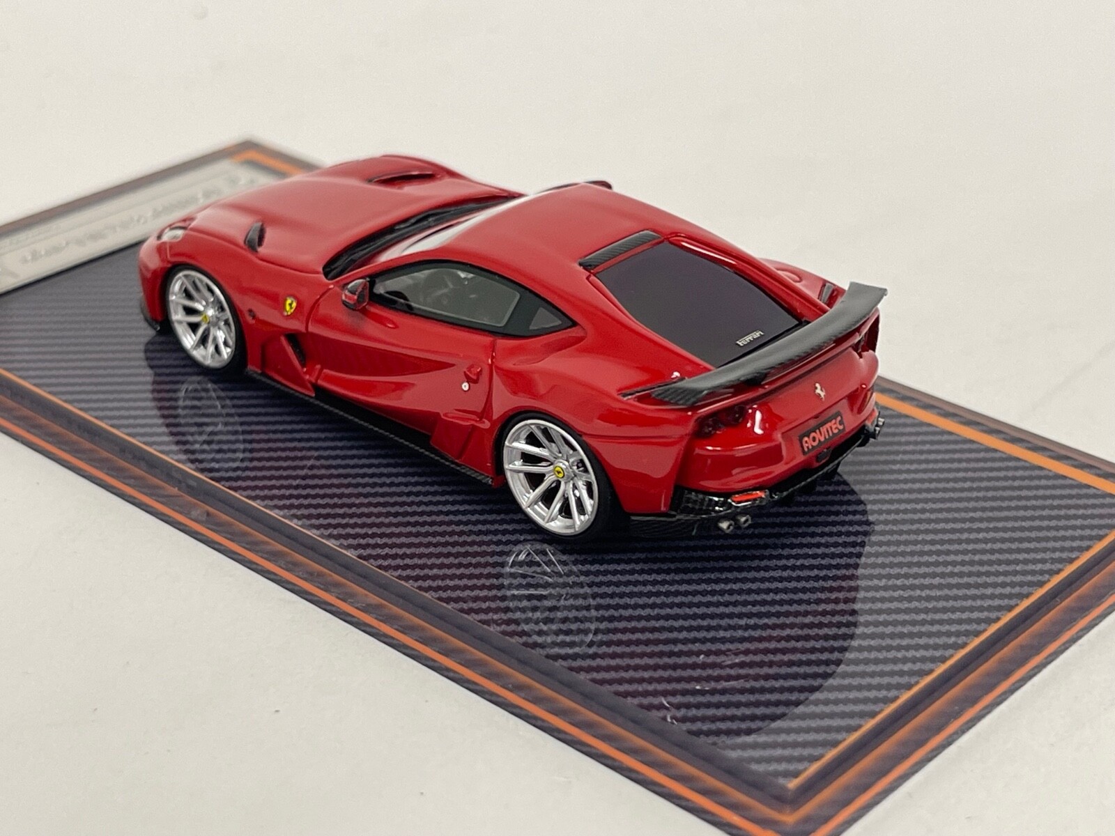 1/64 U2 Model of Novitec 812 N-Largo in Rosso Corsa Red 399 pcs Runner 64-101