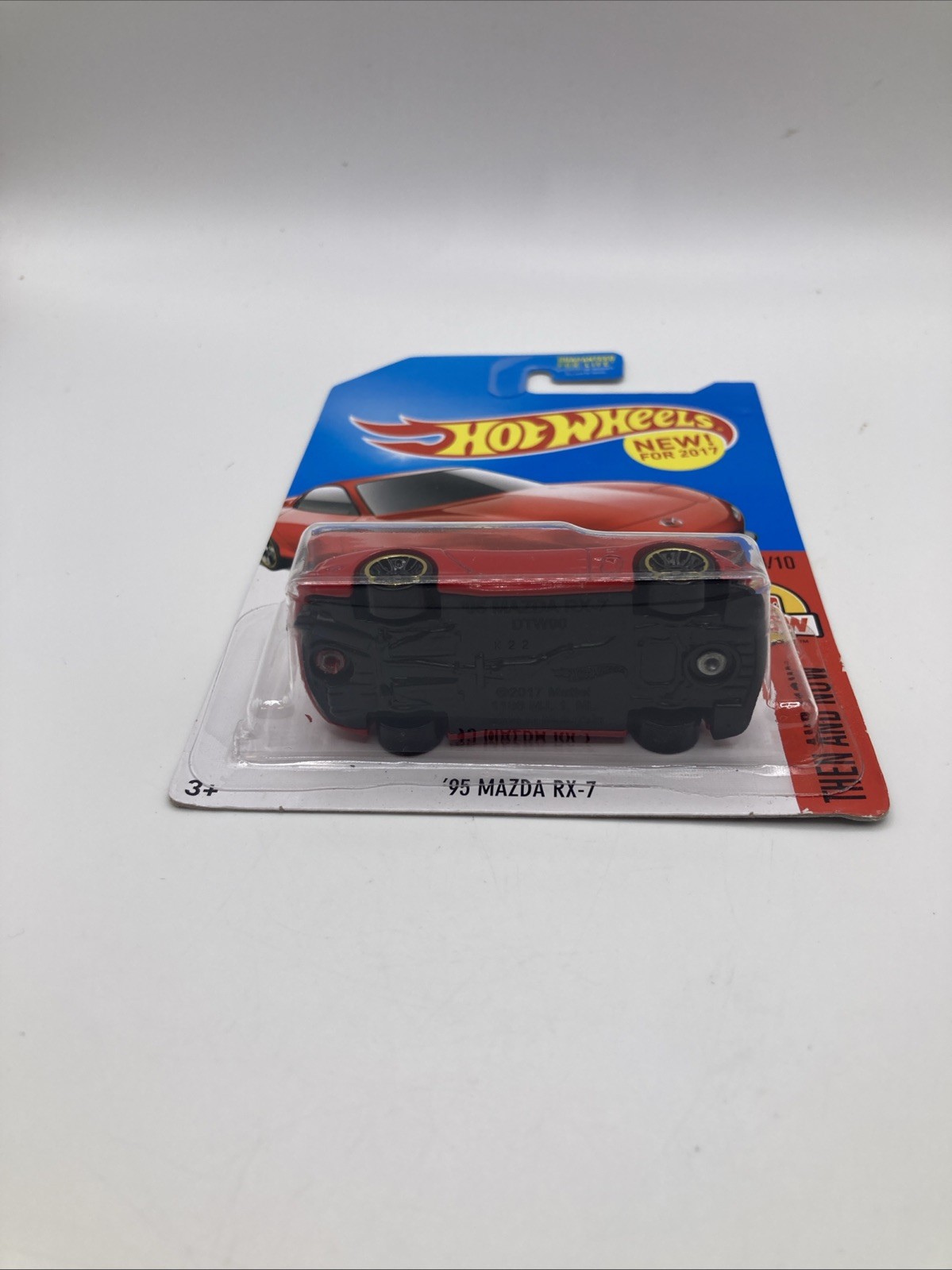 HOT WHEELS 95 Mazda RX-7 red Kmart Exclusive New for 2017 3/10 Very rare VHTF FD