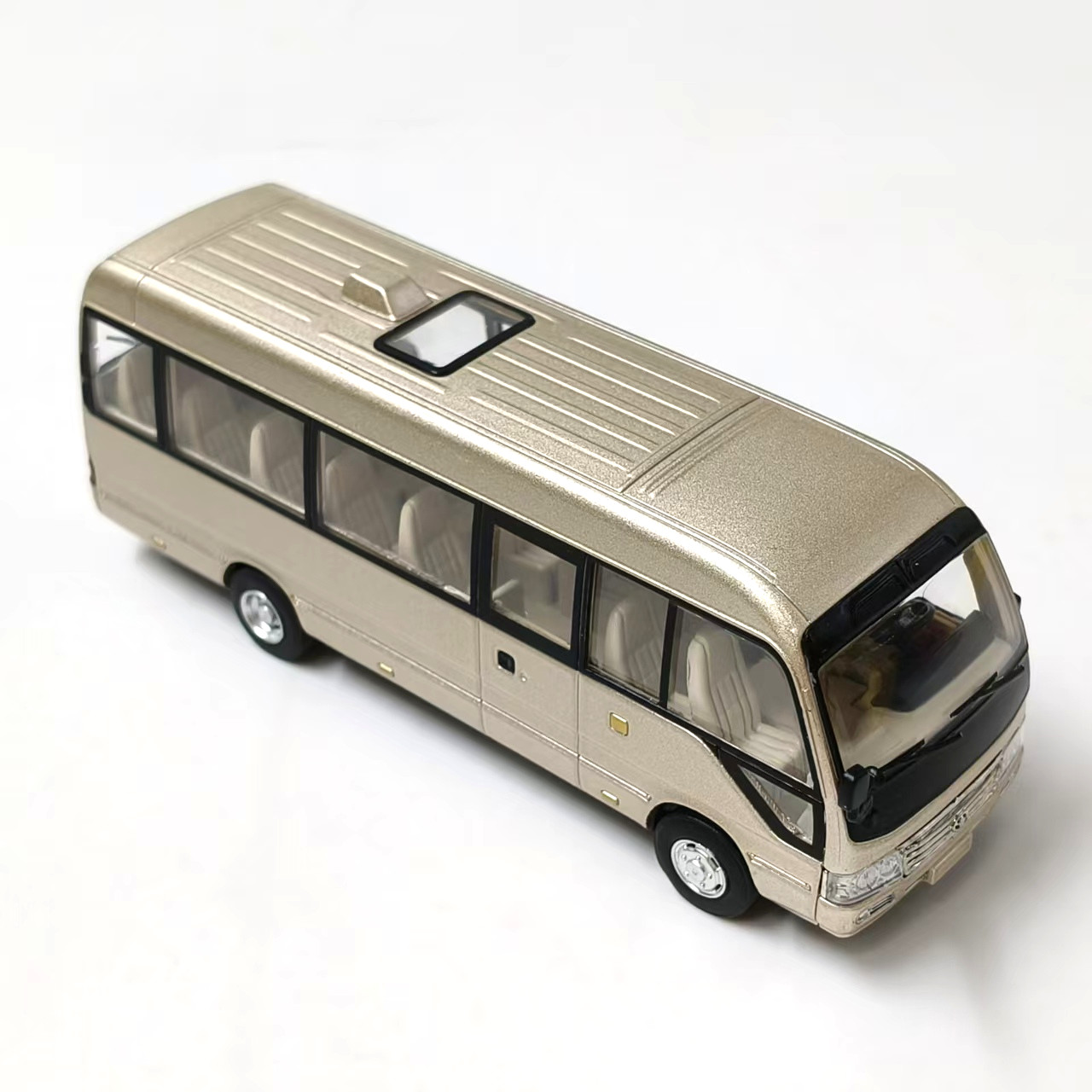 2013 Toyota Coaster Mini Bus 1:64 Diecast Metal Model – Collectible Replica