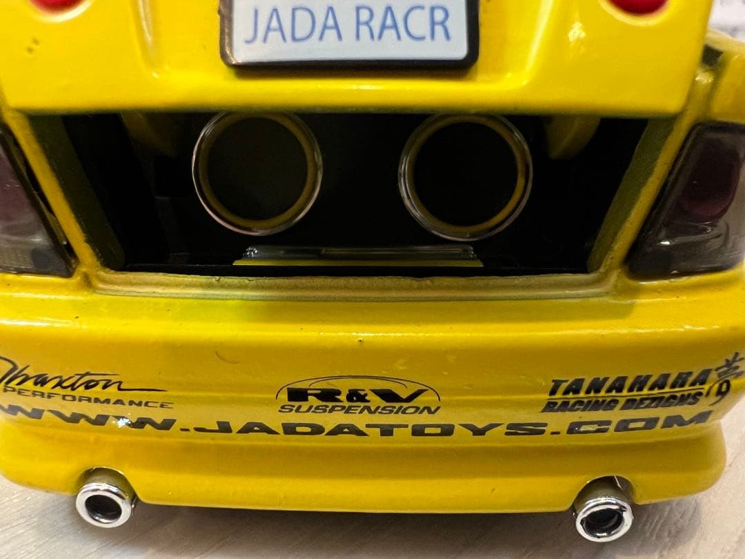 Rare 1/24 Lexus IS300 (Altezza) Model Car Yellow Finish Used