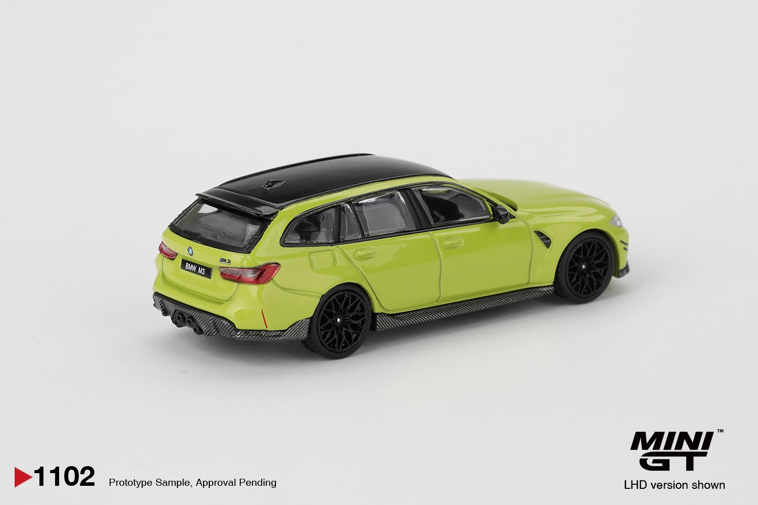 Mini GT 1:64 BMW M3 M Performance Touring – Sao Paulo Yellow #1102