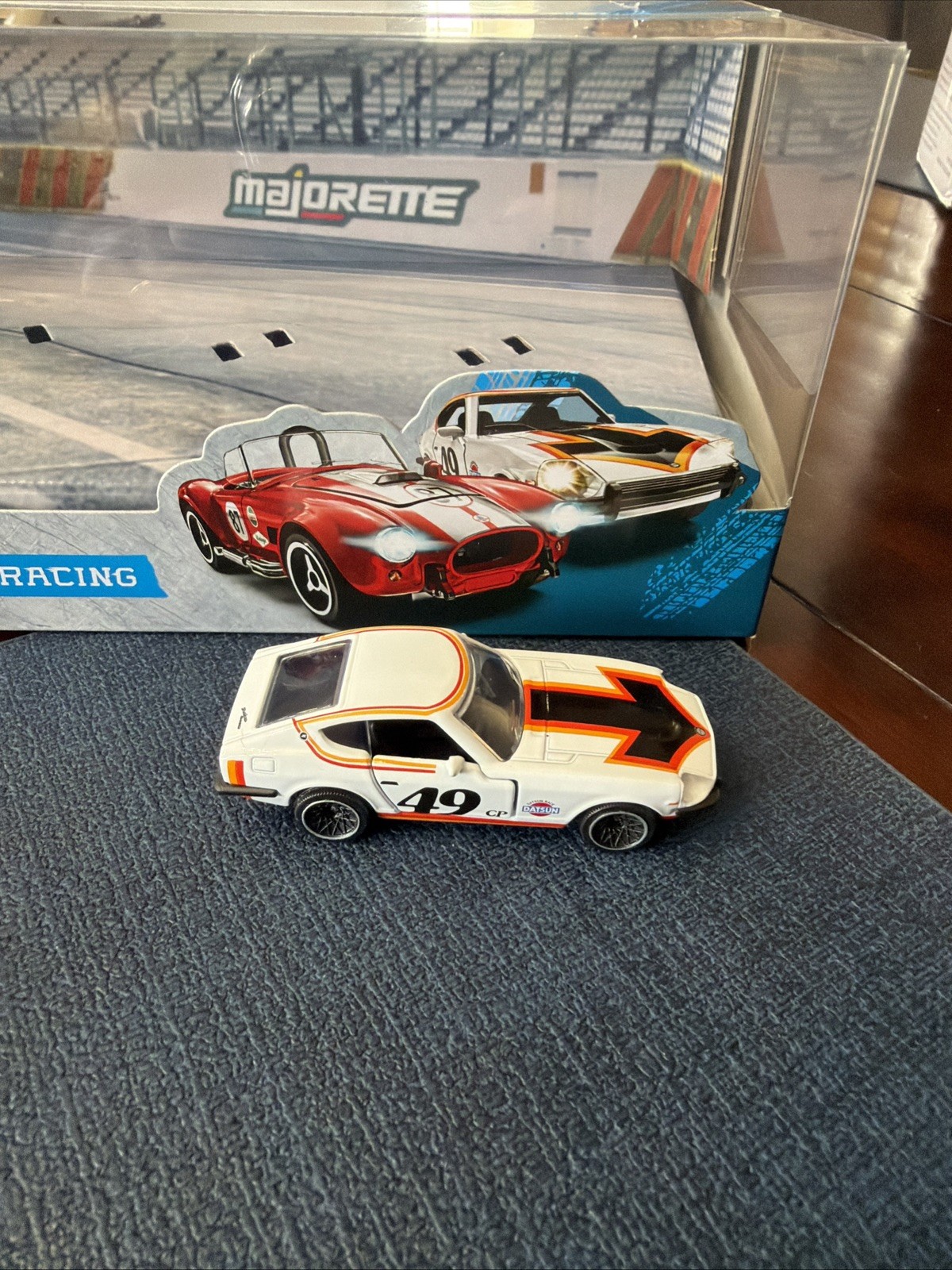 majorette VINTAGE RACING Exclusive DATSUN 260Z ➽ white;49;opening doors;☆loose