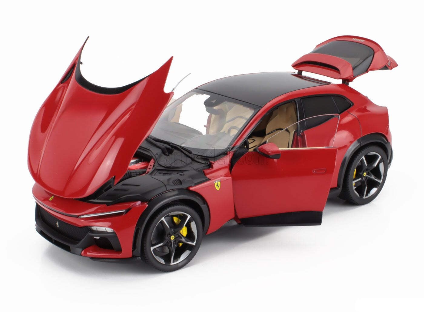 Polistil 2022 Ferrari Purosangue Rosso Corsa (Red) High Fidelity W/ DISPLAY 1:18