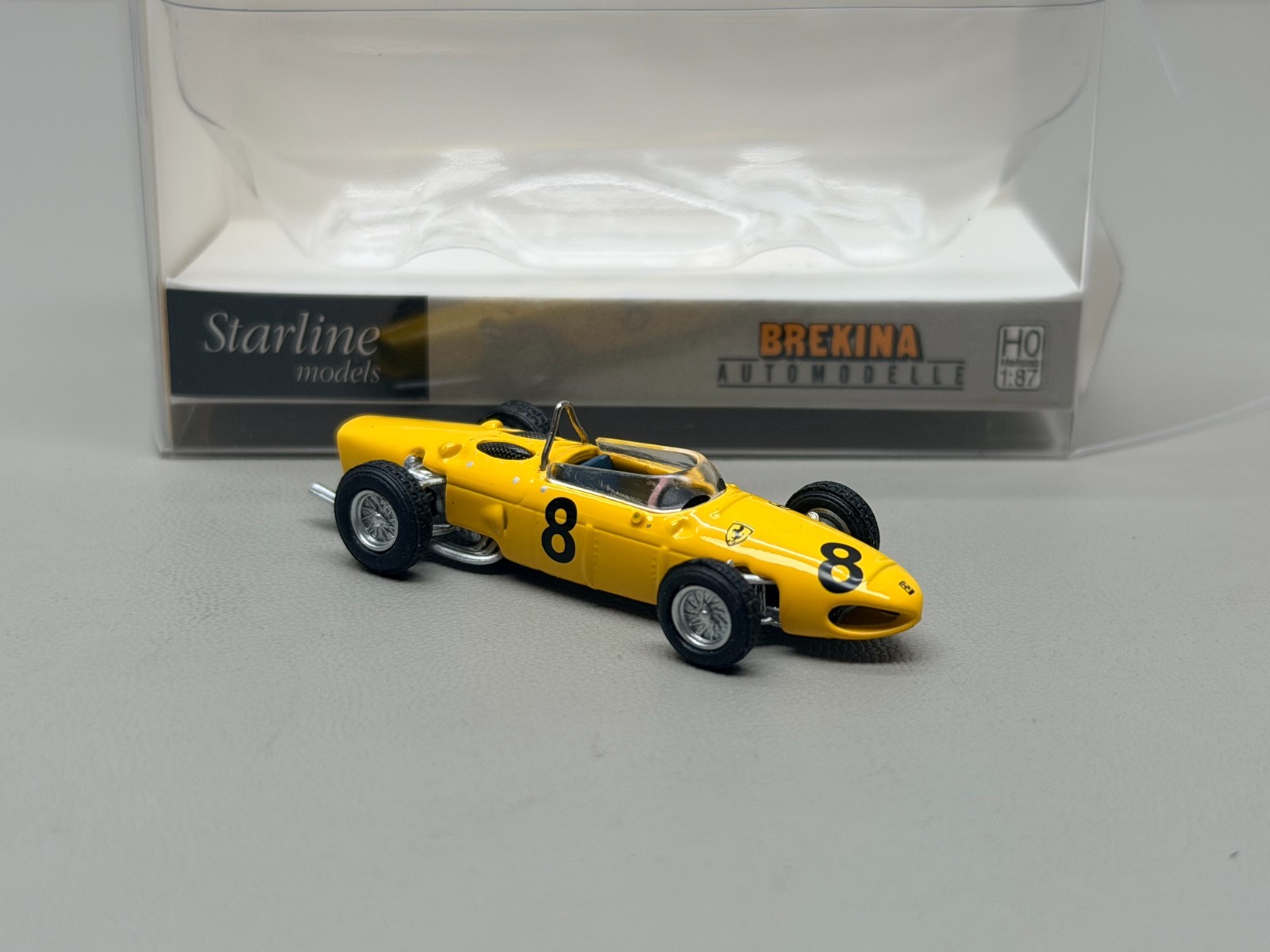 Brekina 1/87 Ferrari F 156 Plastic Car Model — Ten models are available.