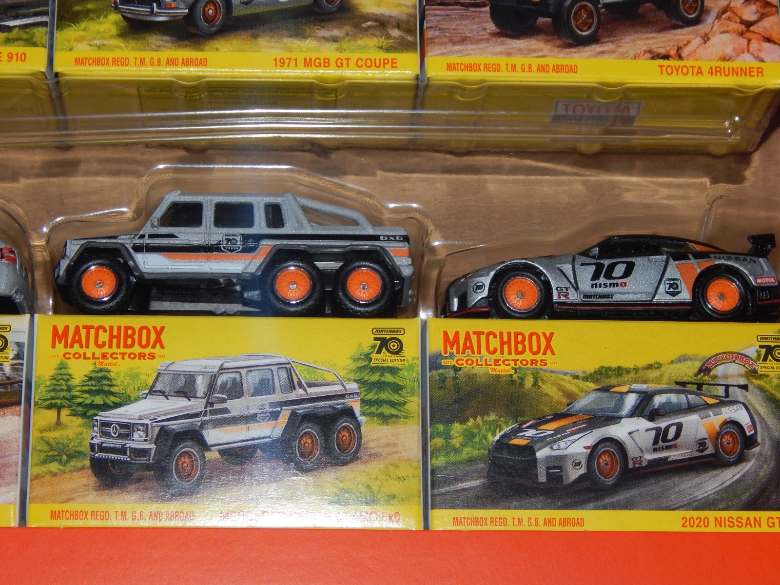 Matchbox 70 Years Special Edition Diecast 8 Vehicle Set ~ 2022