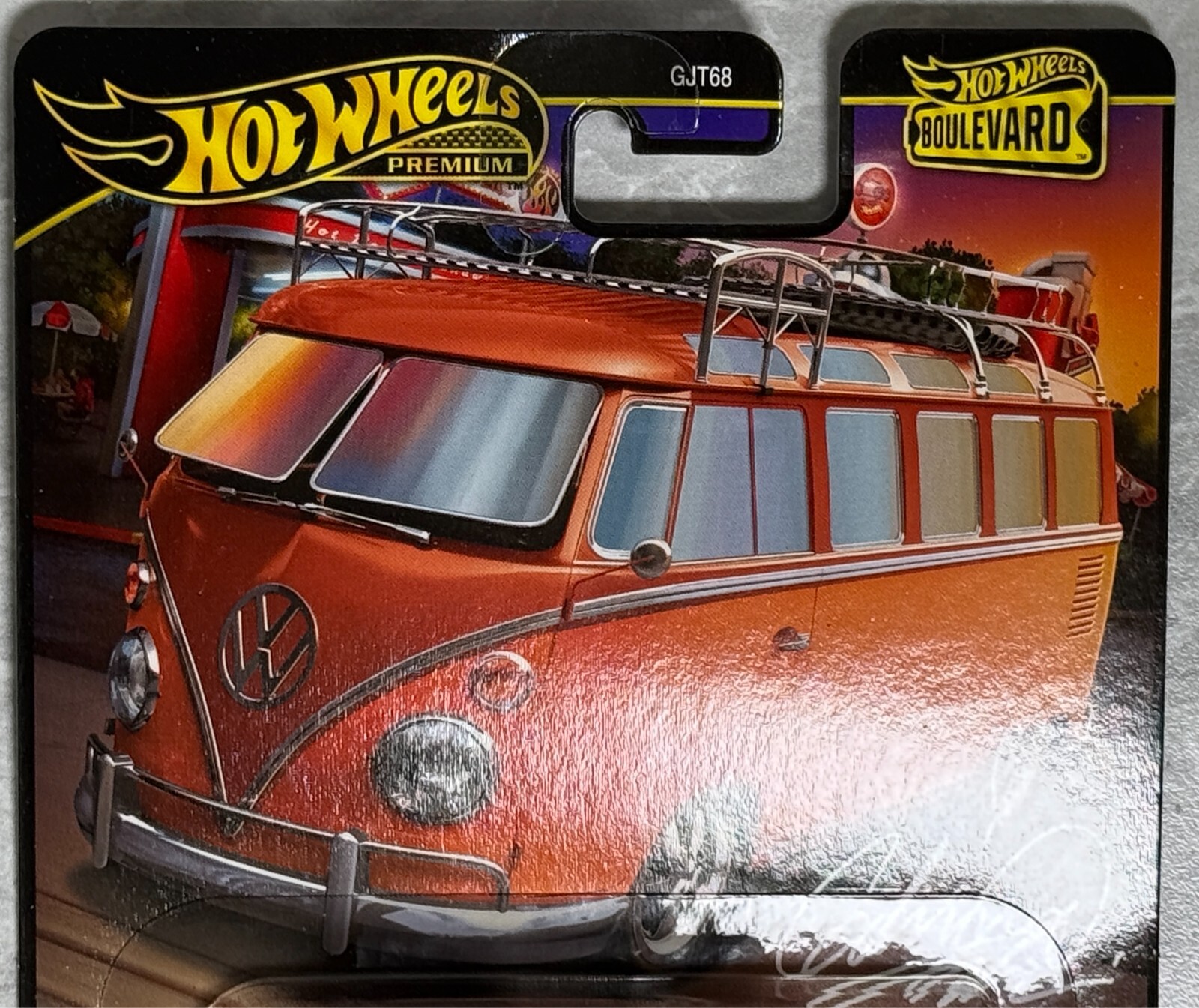 2024 Hot Wheels Boulevard # 114 , 1967 Volkswagen Samba Bus , Free shipping !