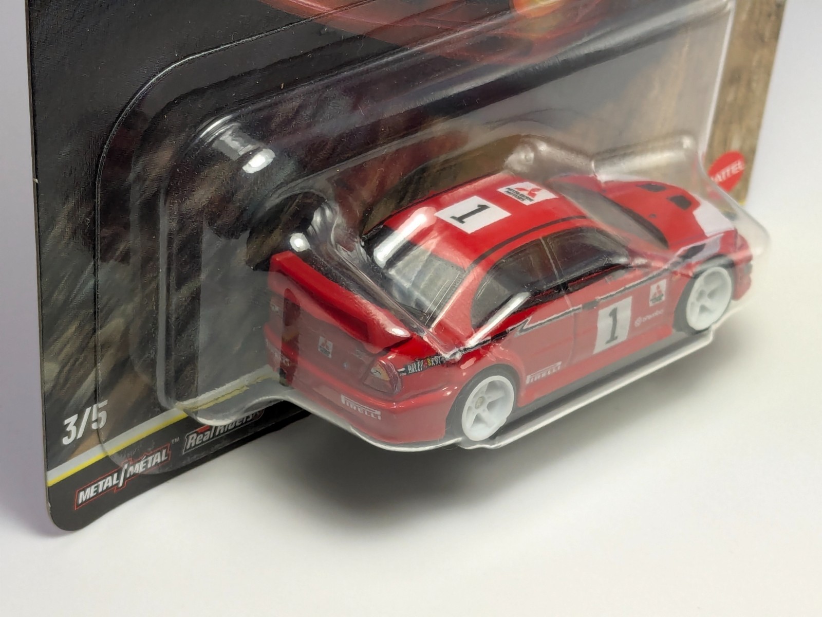 Hot Wheels Premium Thrill Climbers Mitsubishi Lancer Evolution VI Real Riders
