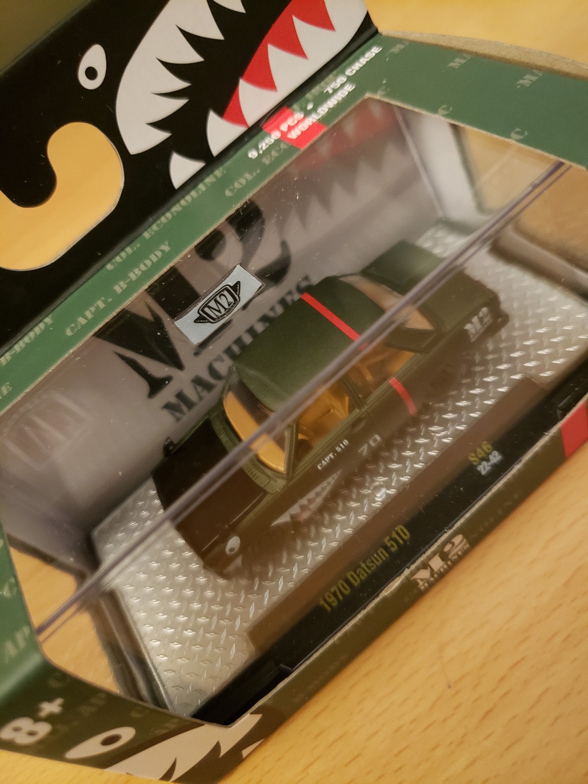 M2 Machines Military Tiger Shark Mouth – Set of 6 IN FACTORY SLEEVE