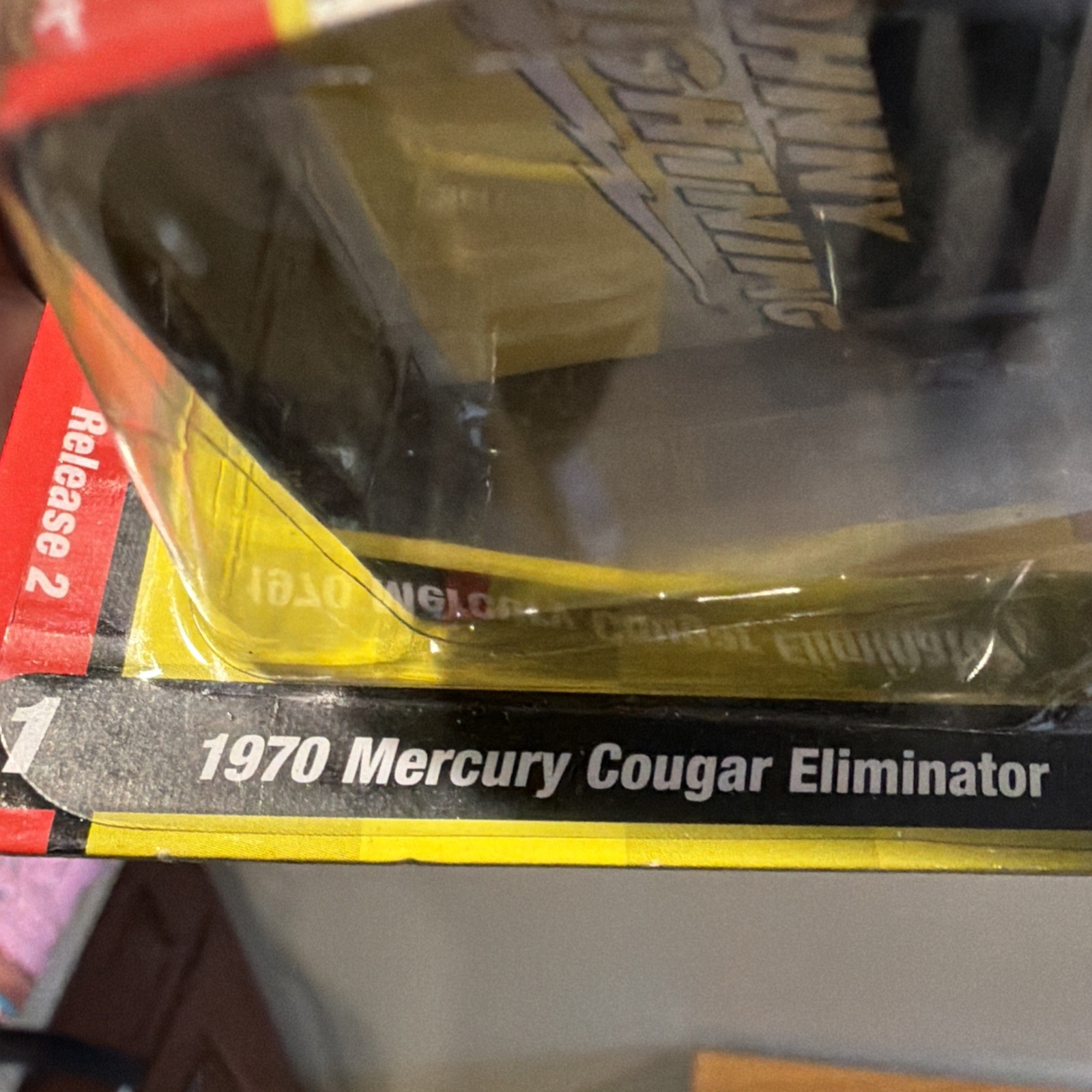 1970🔥Mercury🔥Cougar🔥Eliminator With Tin Storage Mecum Auctions 1/64 Diecast