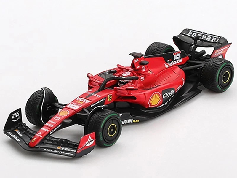 FERRARI SF-23 #16 LECLERC FORMULA ONE F1 MONACO GP 2023 1/64 BY BBR BBRFER64022