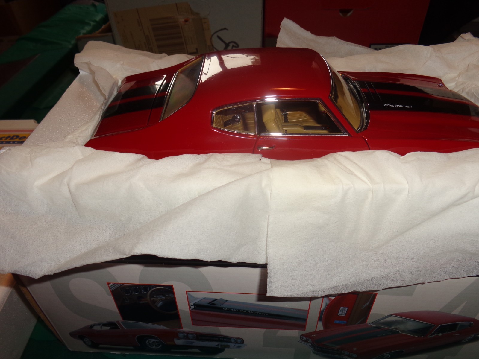 Exact Detail Replicas Red 1970 Chevelle SS 454 LS6 #809/1998 Die Cast 1:18 NIB