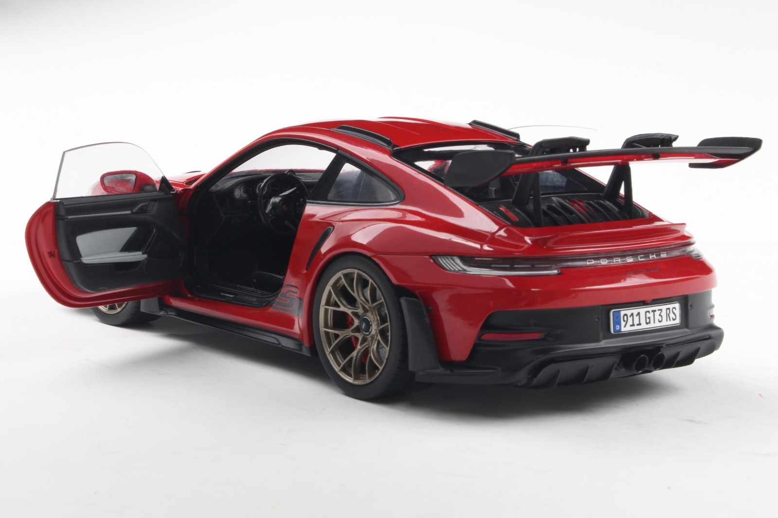 SOLIDO S1812101 PORSCHE 911 GT3RS RED 2024 1/18