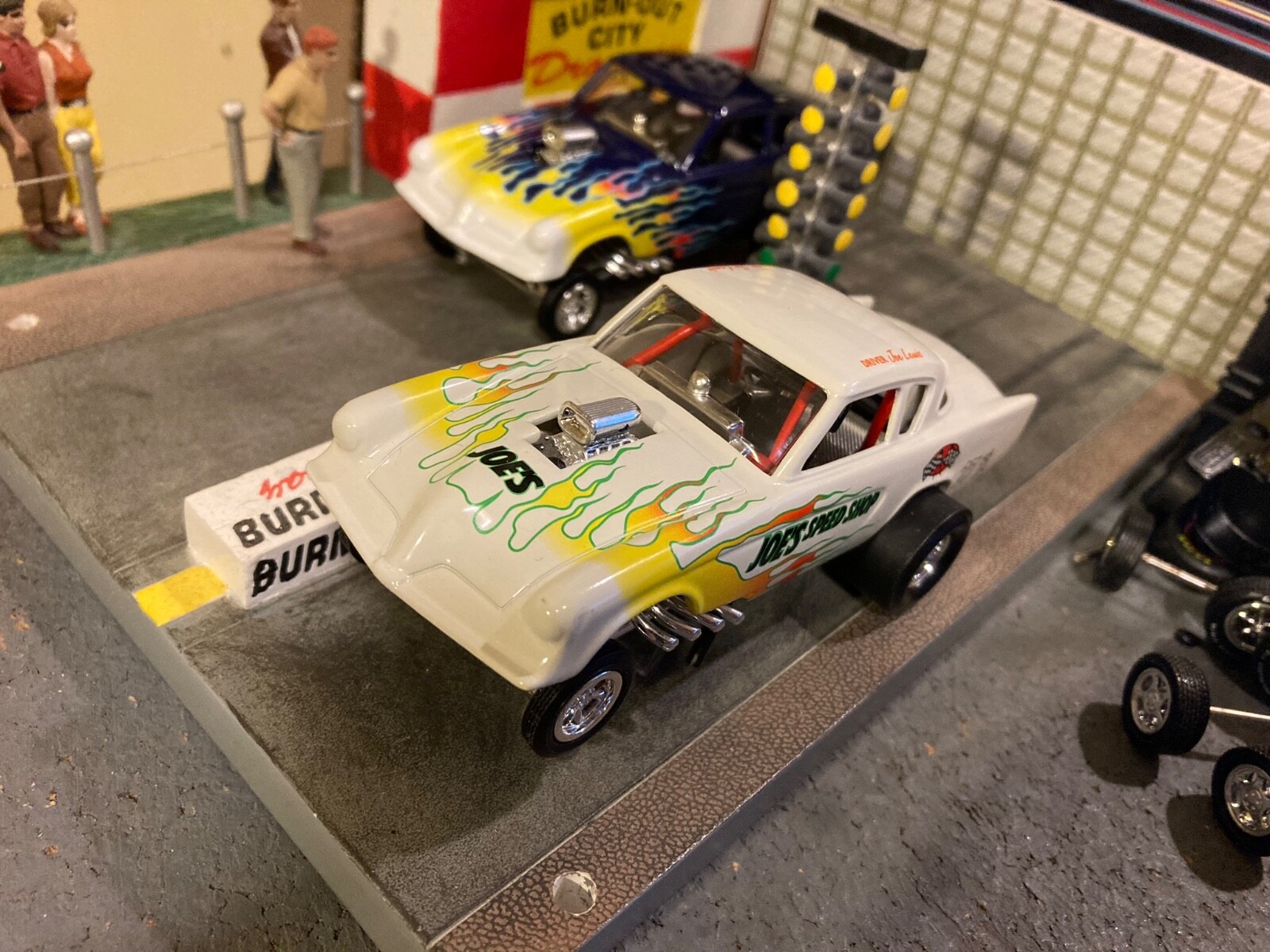 1953 Studebaker Funny Car, 1/43 Scale, 1/4 Mile Drag Strip Car, Funny Car