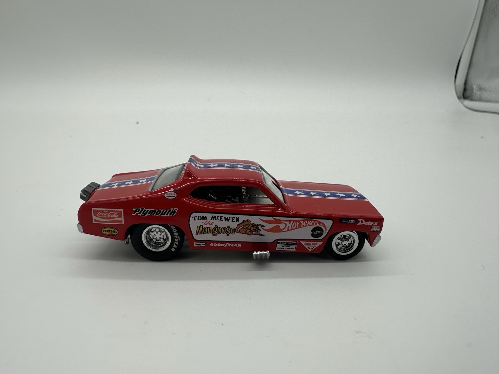 Hot Wheels Legends Tom McEwen The Mongoose 1970 Plymouth Duster