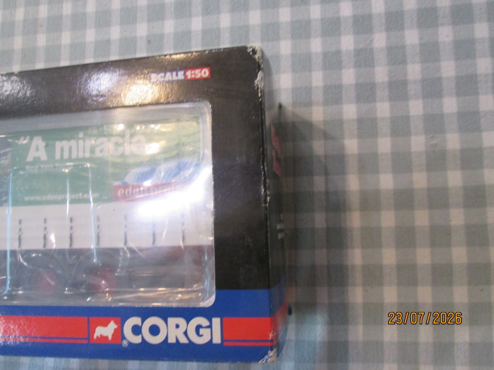 Corgi CC12924- Scania Topline Curtainside – Westfield Transport -Boxed
