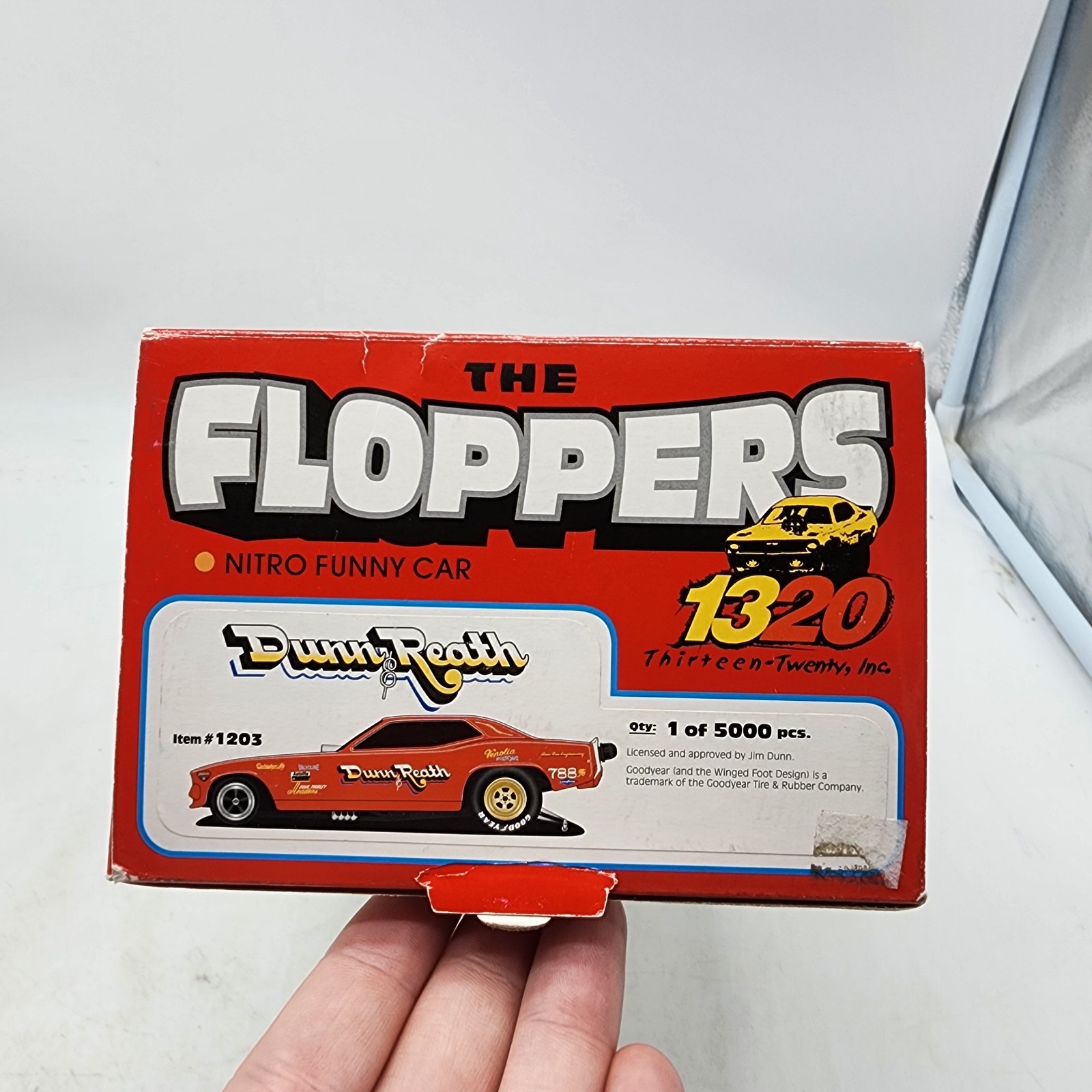 4S Dunn & Reath Nitro Funny Car NHRA The Floppers 1320 1/24 Diecast Autographed