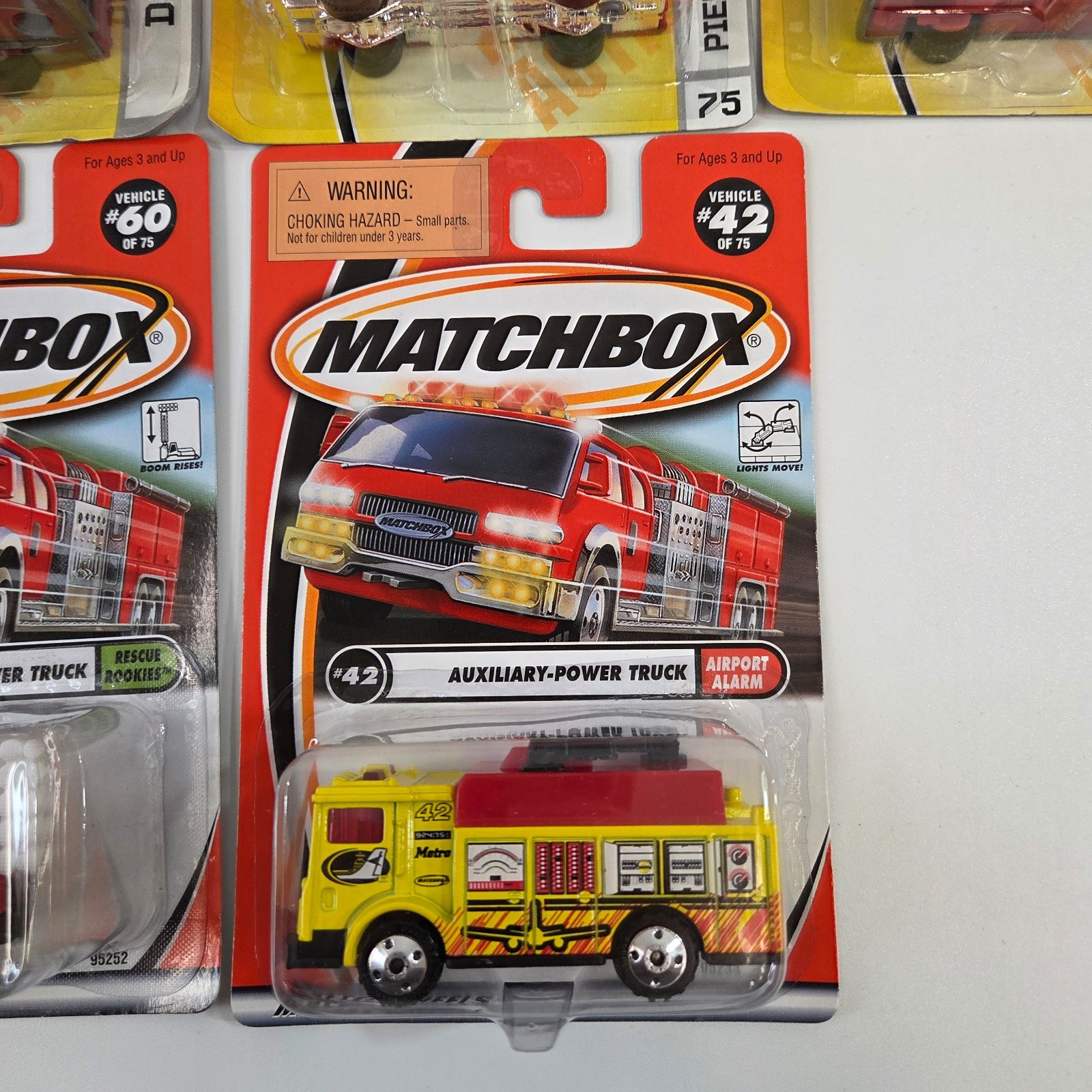 Matchbox Emergency Vehicles Diecast Car Lot of 11 New Fire Engine Ambulance ++