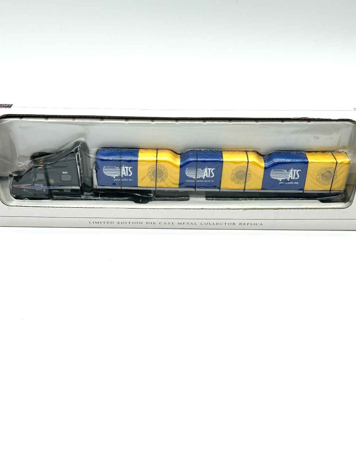Anderson Trucking Peterbilt 387 Semi With Tarped Load By SpecCast 1/64th Scale