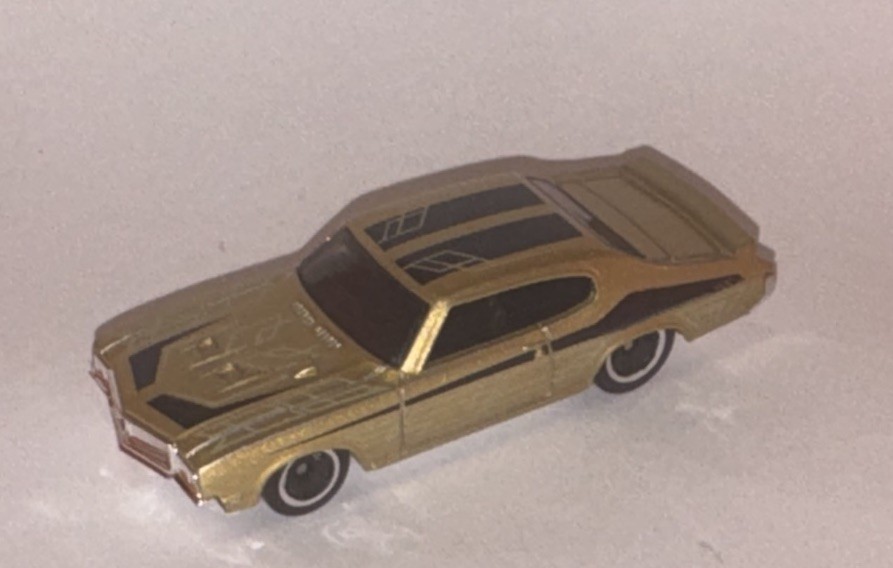 HOT WHEELS Loose ’70 Buick GSX (Gold Version)
