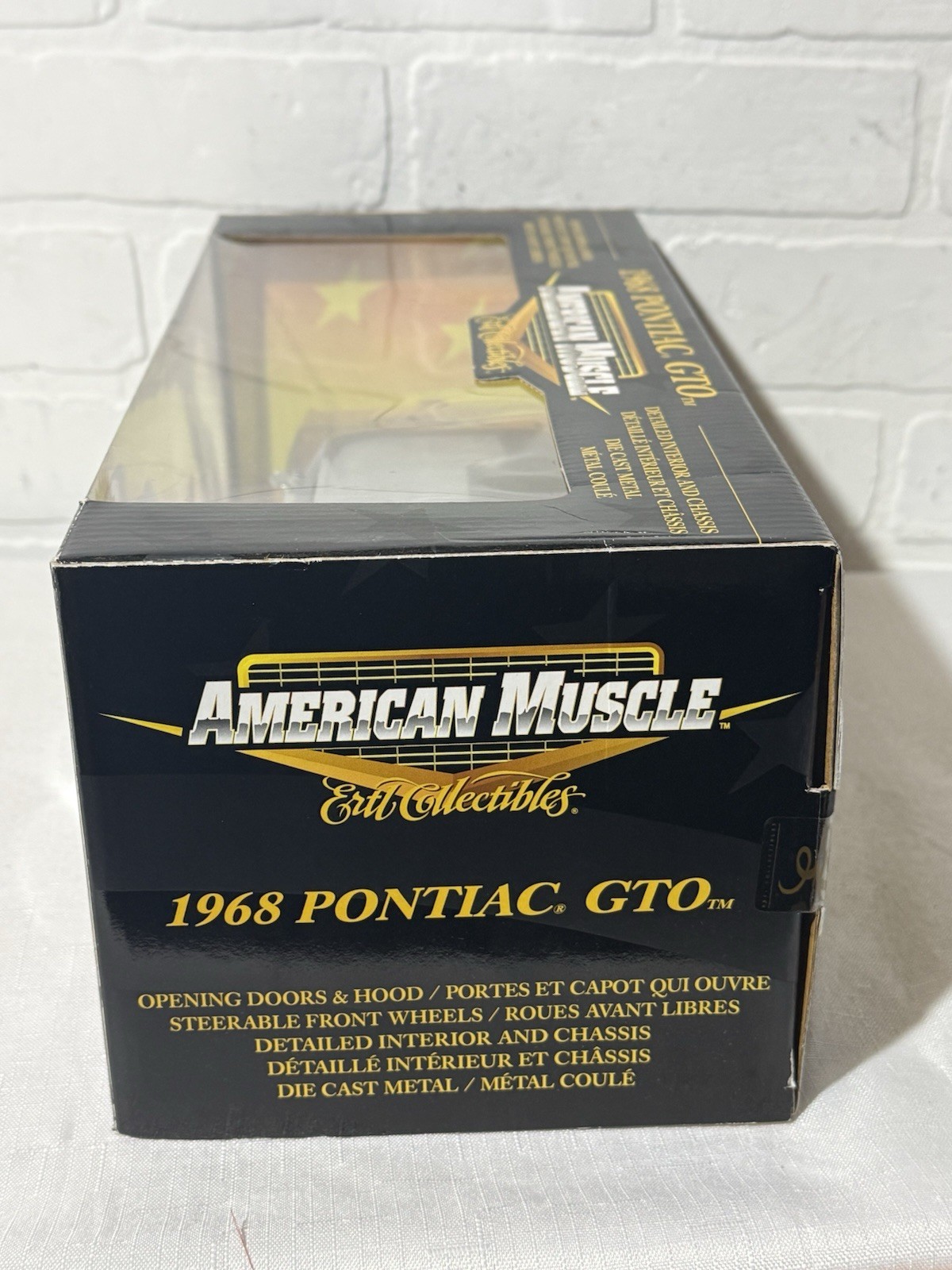 1/18 Ertl 1968 Pontiac GTO Raw Unpainted CHASE 1 of 1000 Factory Sealed Box