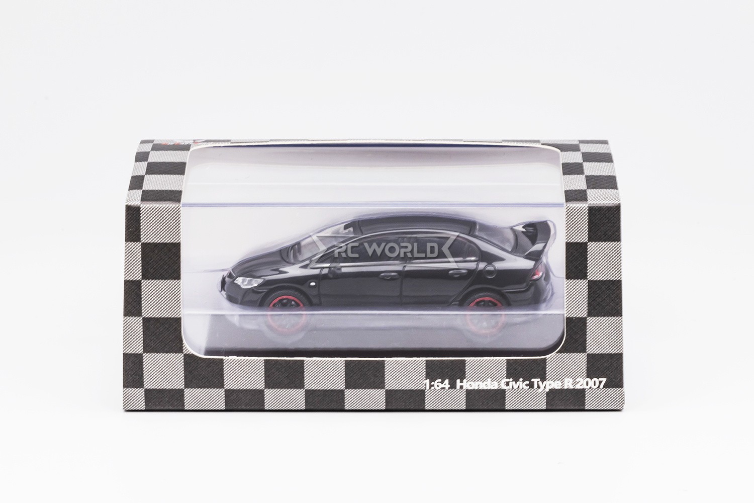 GCD 1/64 HONDA CIVIC TYPE-R FD2 (RHD) Die Cast Car -BLACK-