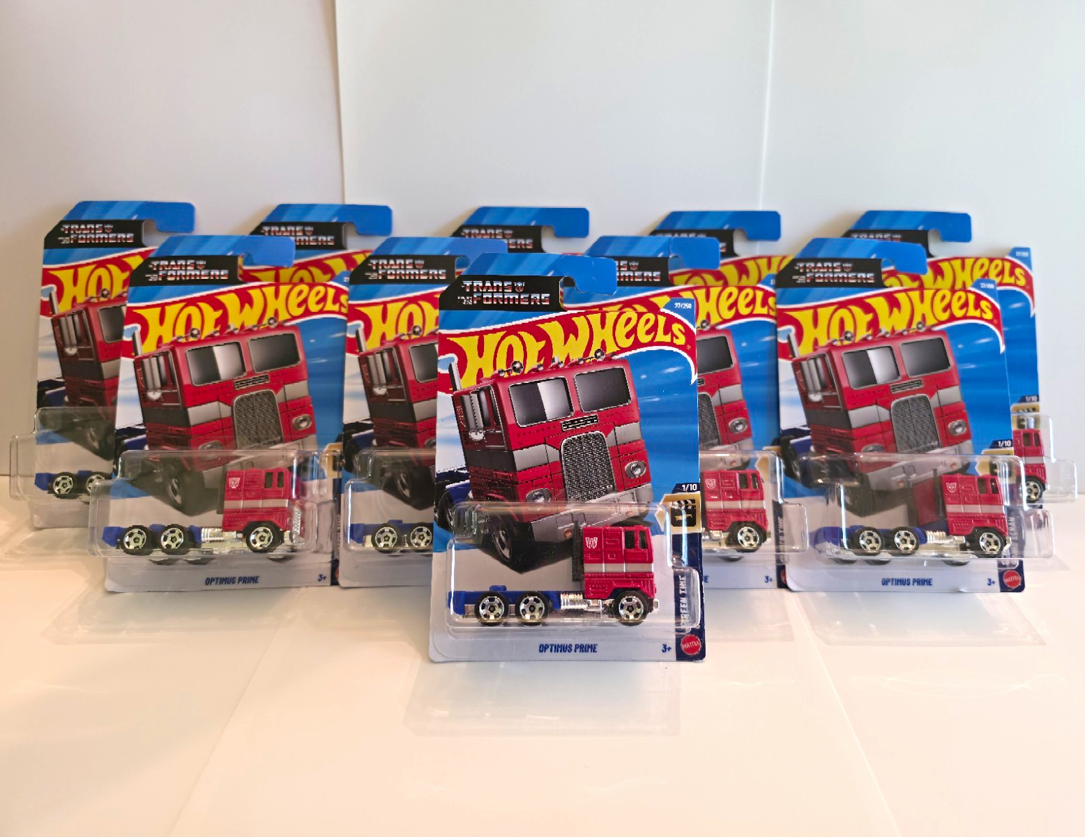 Hot Wheels Screen Time Transformers Optimus Prime 1:64 Diecast Truck Unopened