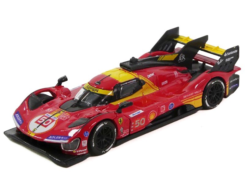FERRARI 499P #50 WINNER “24H LE MANS” (2024) 1/64 DIECAST BY POLISTIL 64FE02070