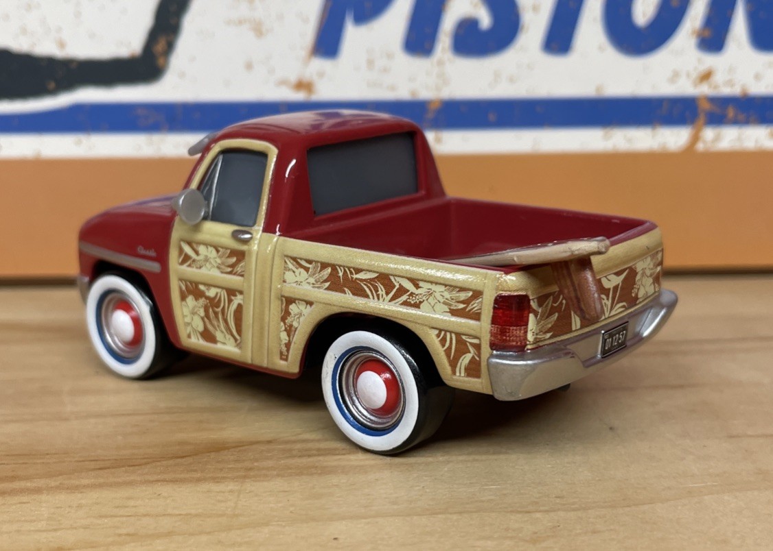 Disney Pixar Cars Surfing’ John Lassetire Factory Custom Loose
