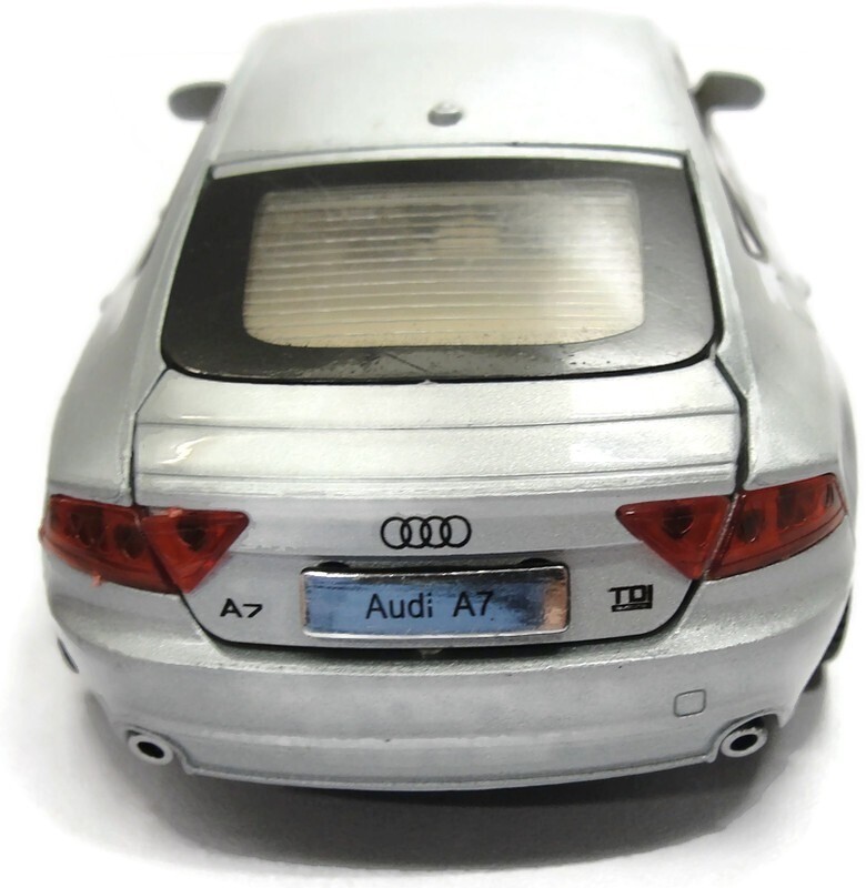 Audi A7 Diecast Model Car With Pullback Action Funny Miniature Collector Toy