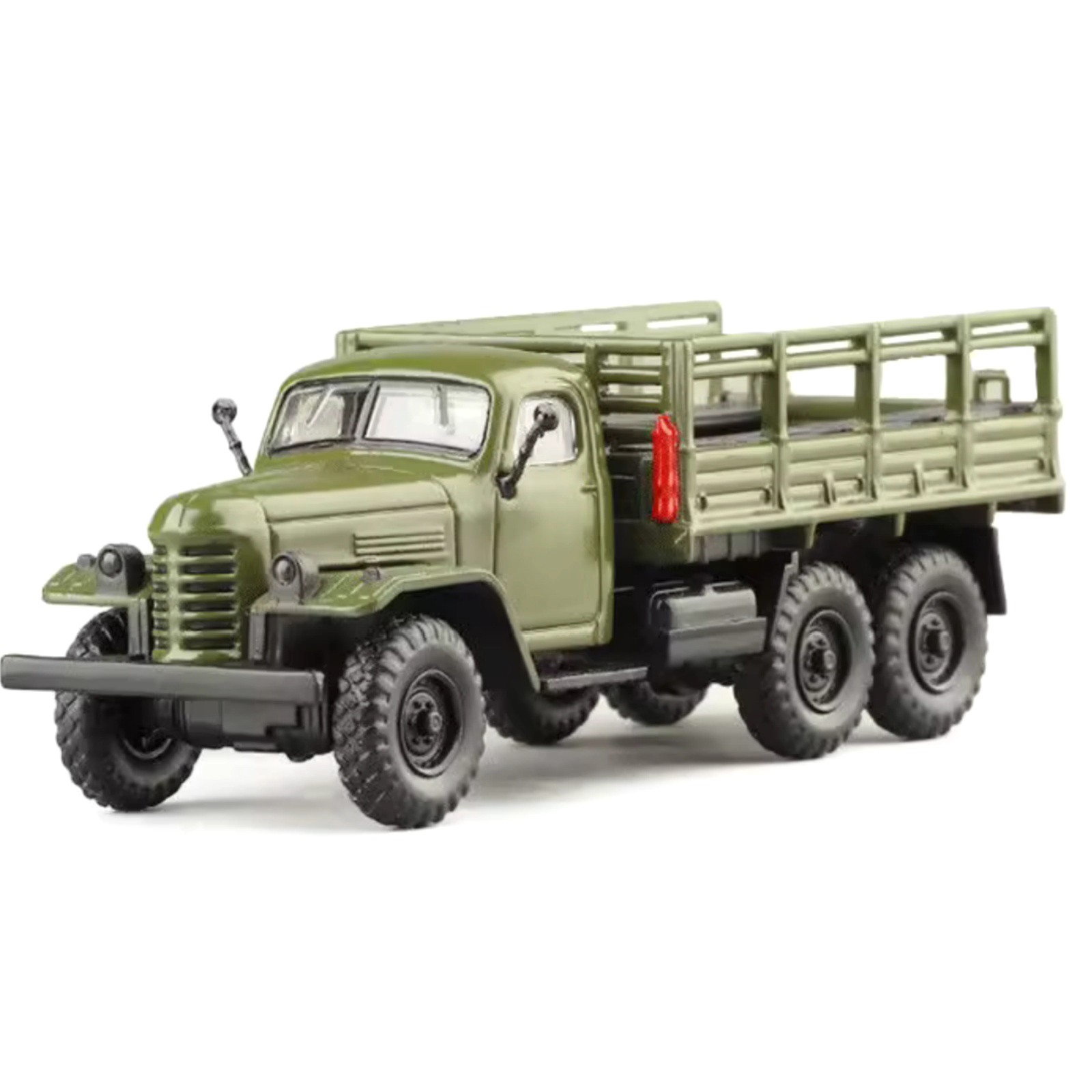 1/64 Diecast Alloy China Jiefang Military Army CA30 Truck Model Gift For Kid