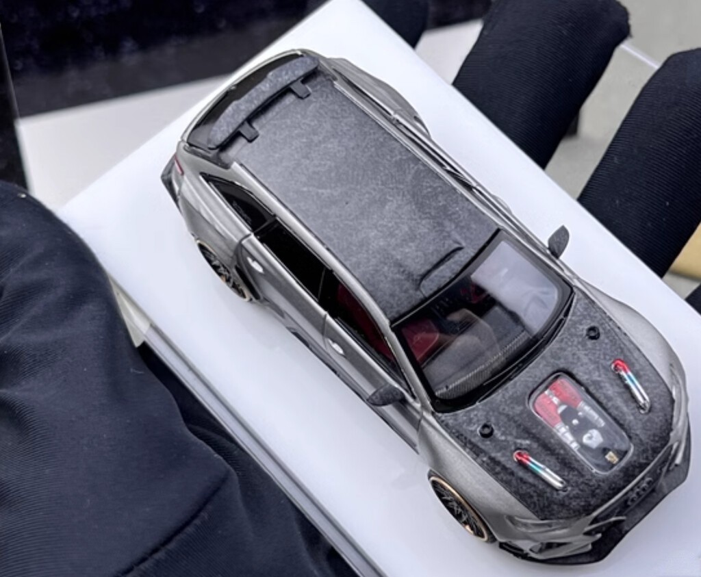 Top 1:64 RS6 2NCS Wagon Racing Sports Diecast Model Metal Car
