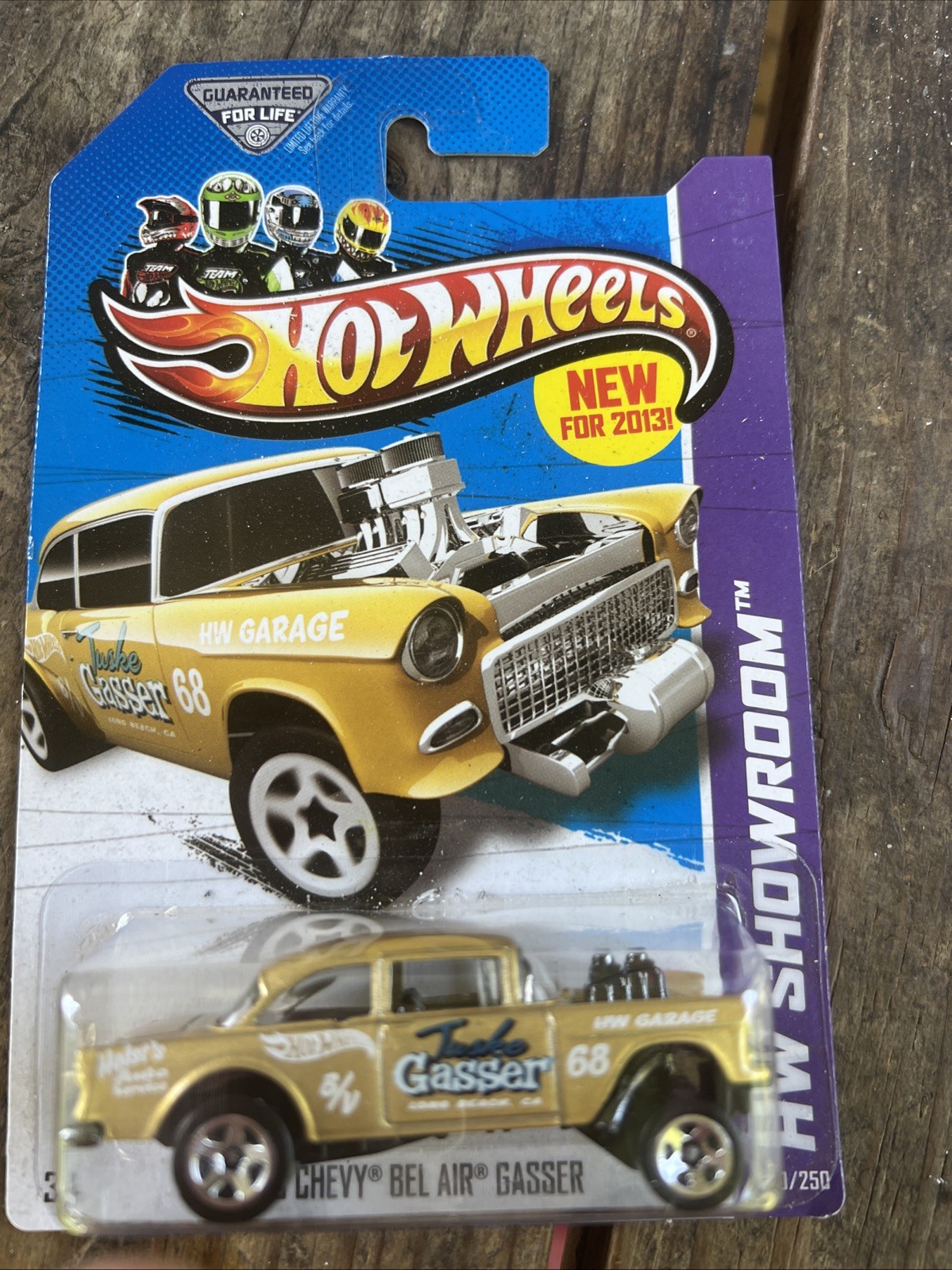 2013 Hot Wheels HW Showroom ’55 Chevy Bel Air Gasser New Sealed