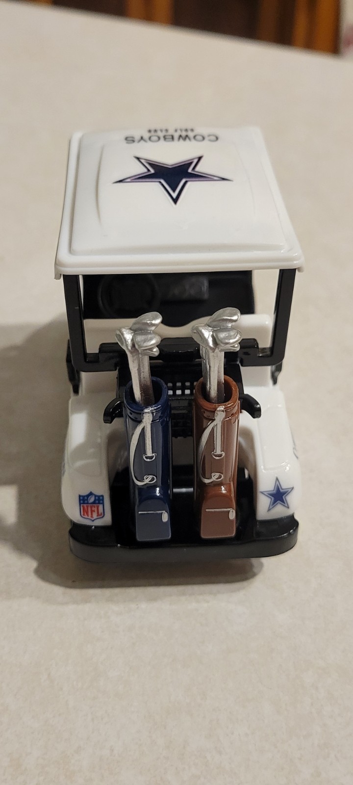 DALLAS COWBOYS custom GOLF CART diecast/ plastic car truck