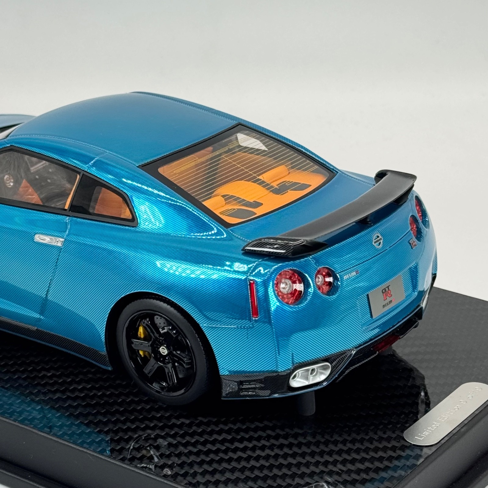 1/18 Nissan GT-R R35 Limited 9/19 [Full Carbon Blue] [YY Model ] No ivy autoart