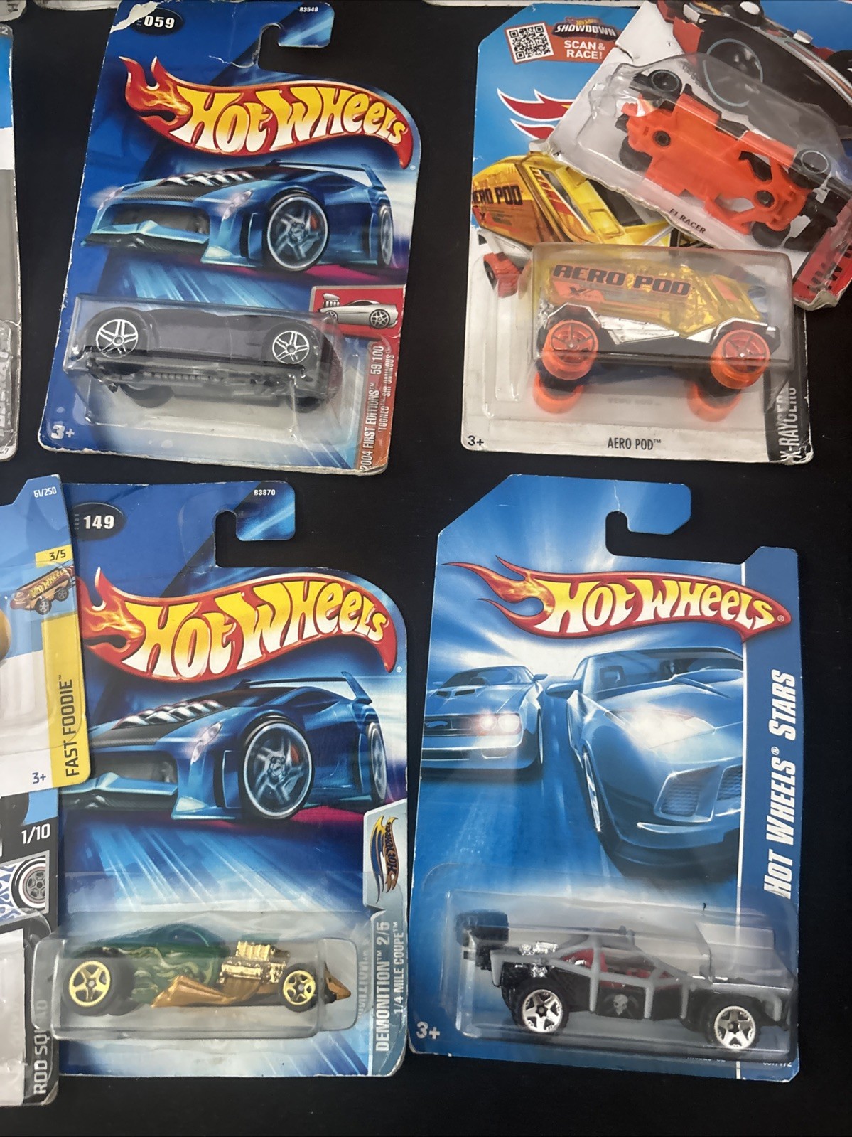 Hot Wheels Cars Lot of 18 Cars All Sealed New 2000s-on Various Years In Boxes