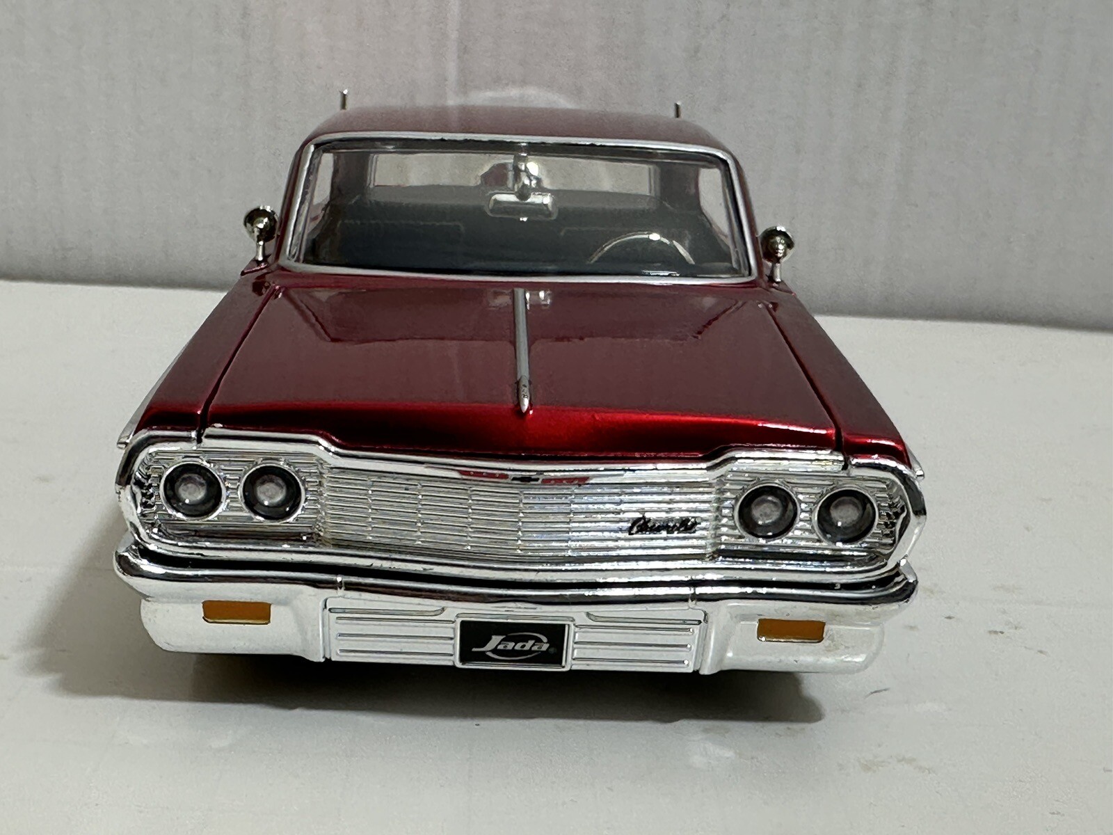JADA BTK 1964 CHEVY IMPALA RED 1:24 DIECAST MODEL CAR NEW NO BOX