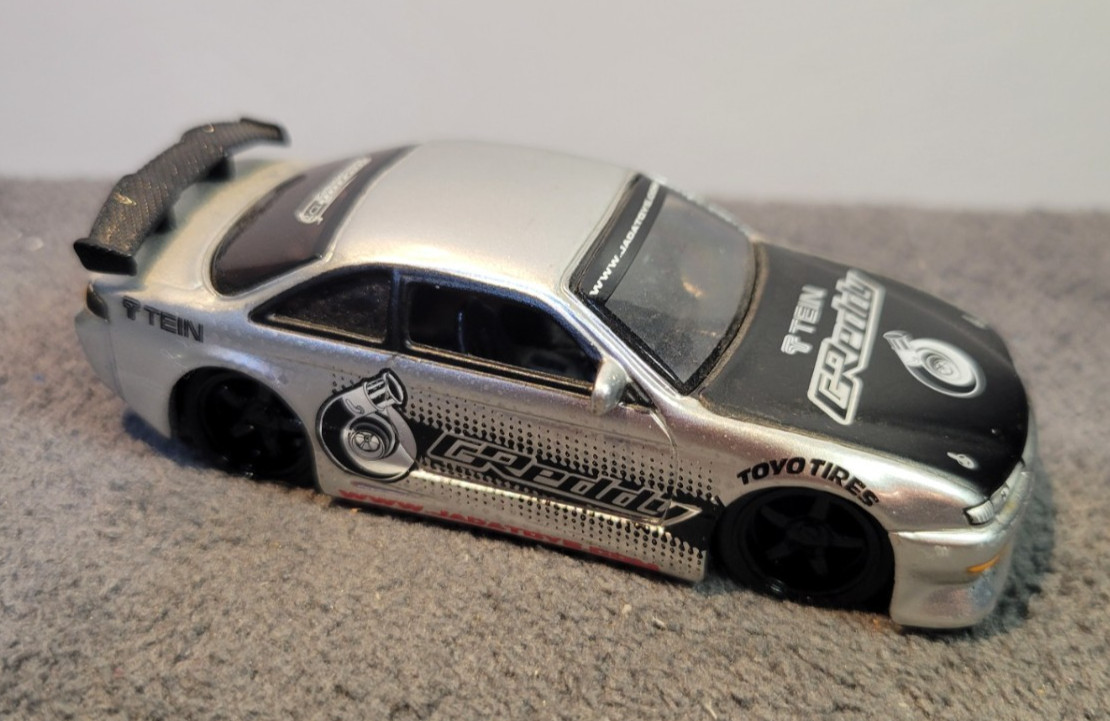 Jada OPTION D 1998 Nissan 240SX Silver S14 G-Reddy 1:64 Extremely Rare!