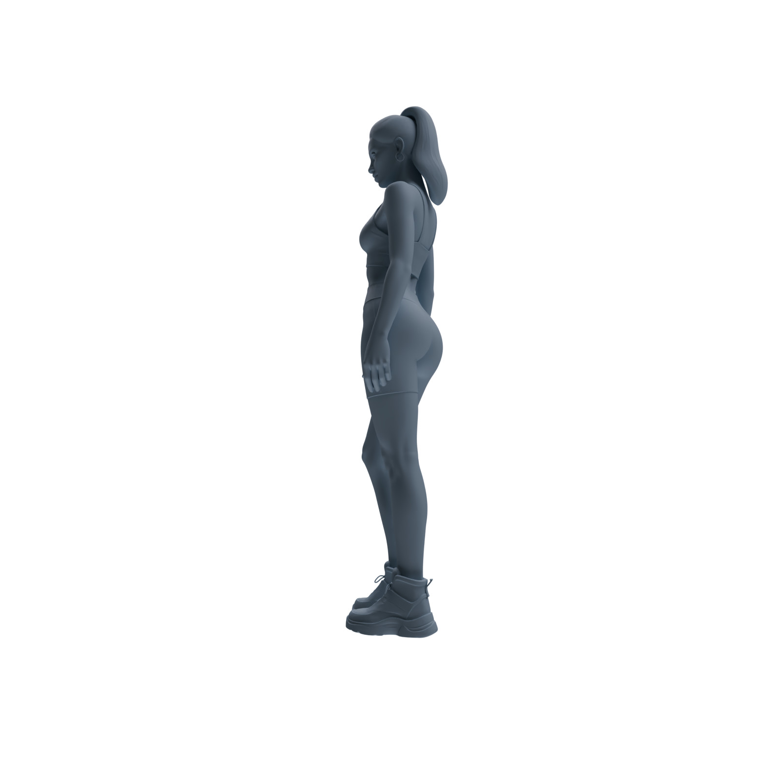MRY-SFW 1/64/87/160 Multi-style Trend Woman Figure HO N Scale Miniature Diorama