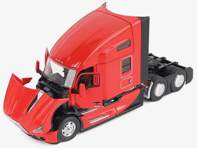 Diecast Masters 71132 Kenworth T680 Next-Gen 76in-High-Roof Sleeper-Cab Red 1/50