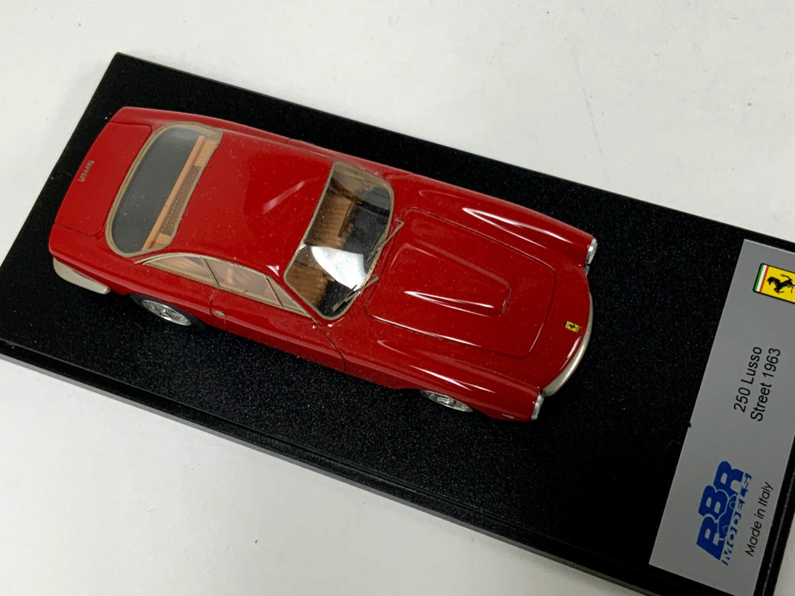 1/43 BBR Ferrari 250 Lusso from 1963 in Rosso Corsa Red BG71A. TA012