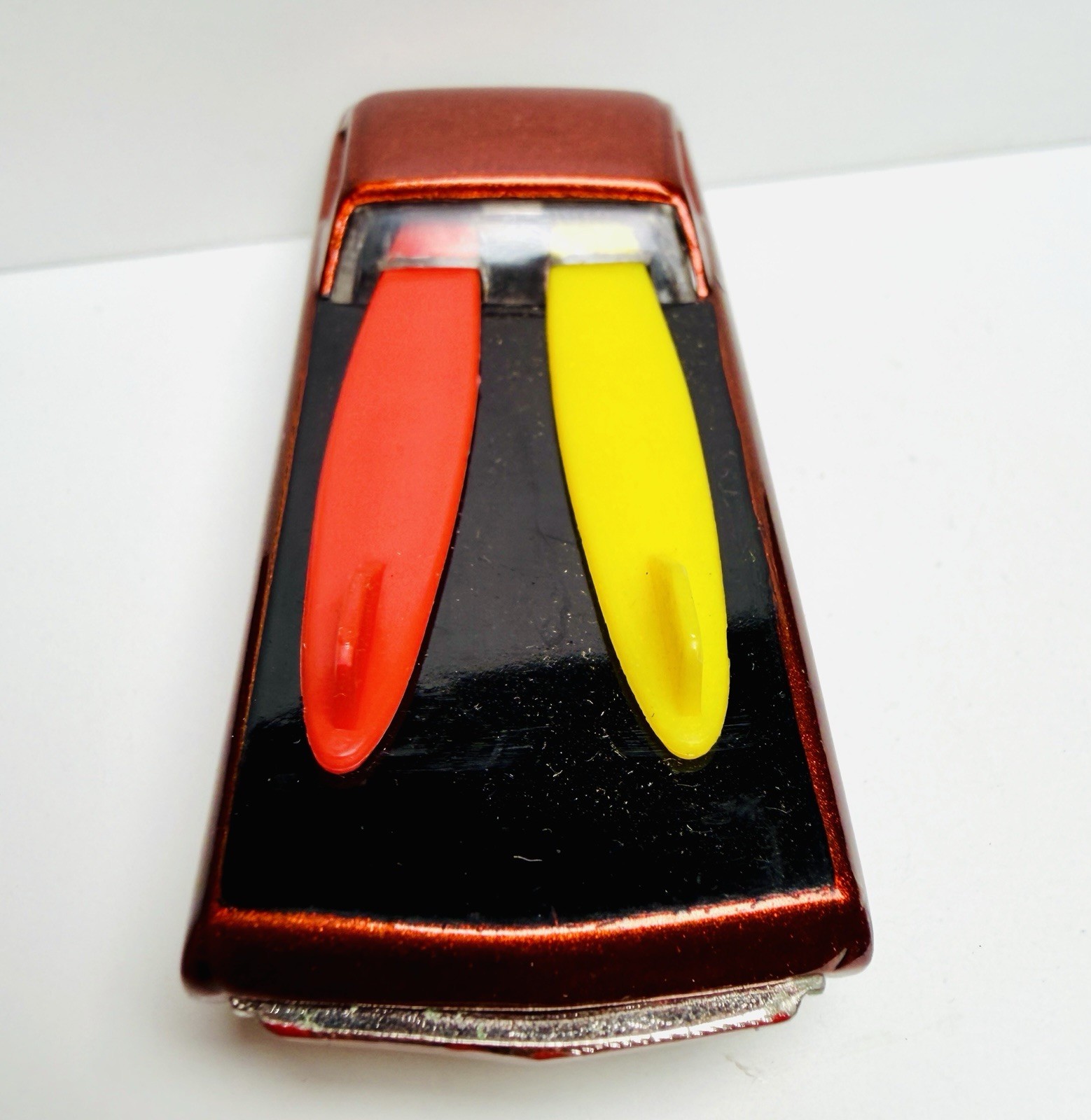 Hot Wheels Redline 1993 Vintage Series Deora Orange with Surfboards Replica Car