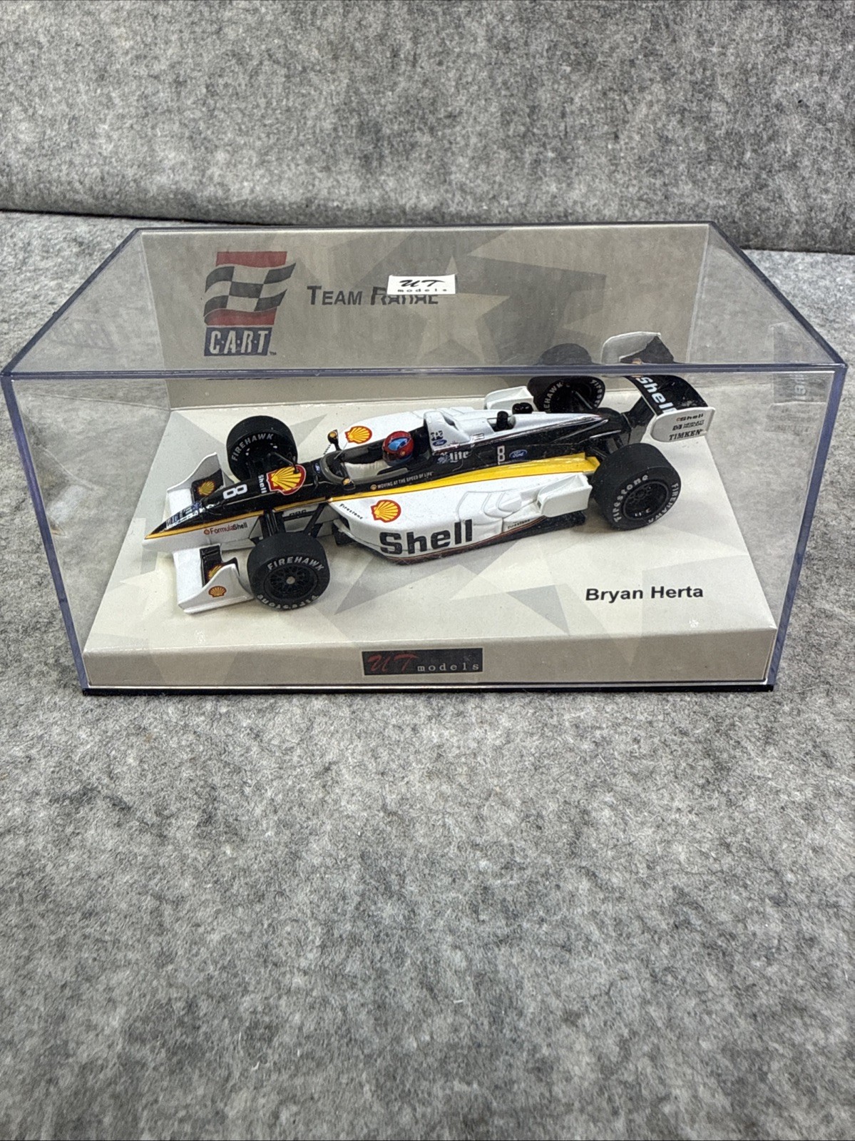 UT Models 1/43 Cart Team Rahal #8 Bryan Herta Shell Firestone Ford