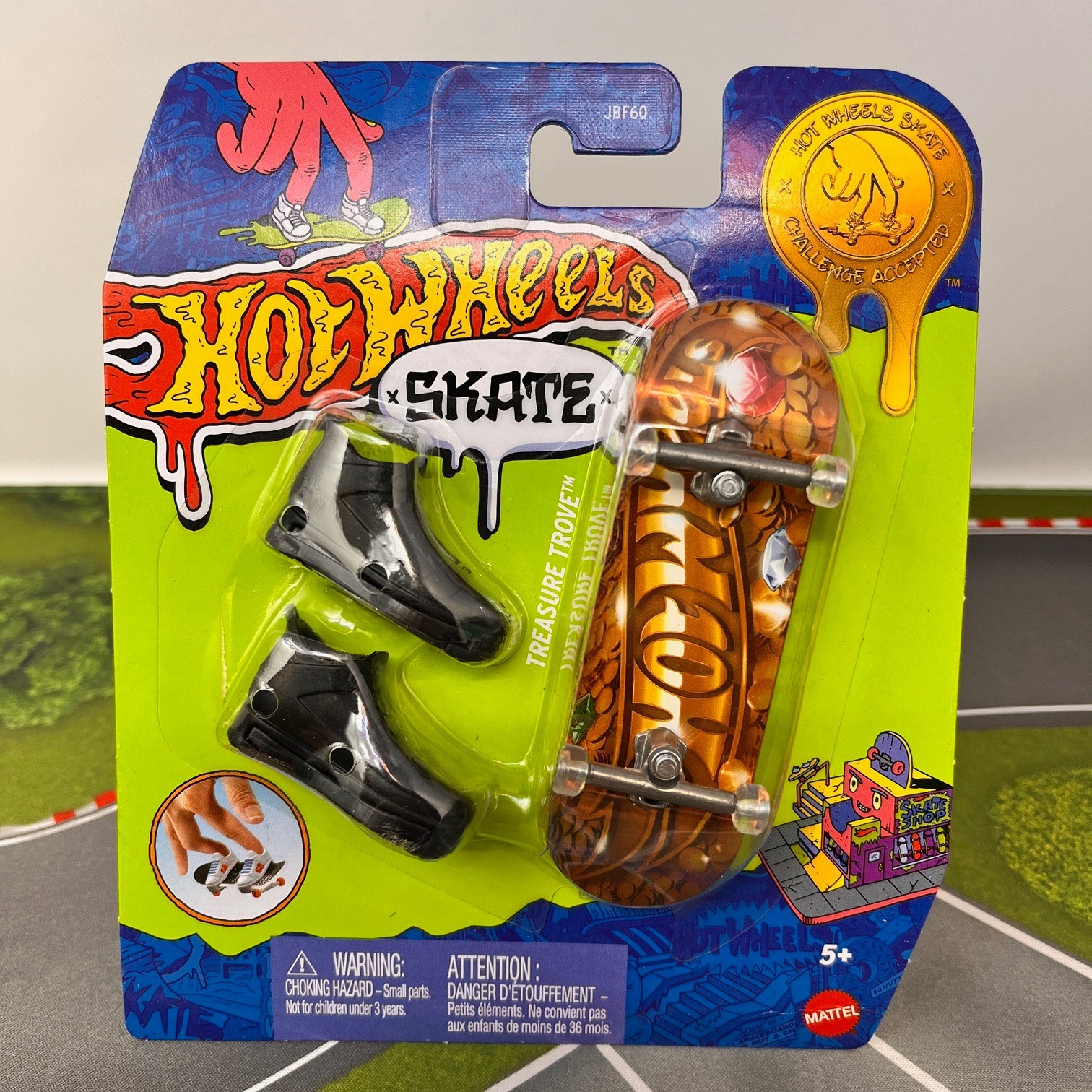 Rare NEW! 2026 Hot Wheels SkateBoard * Treasure Trove * Limited Edition GOLD